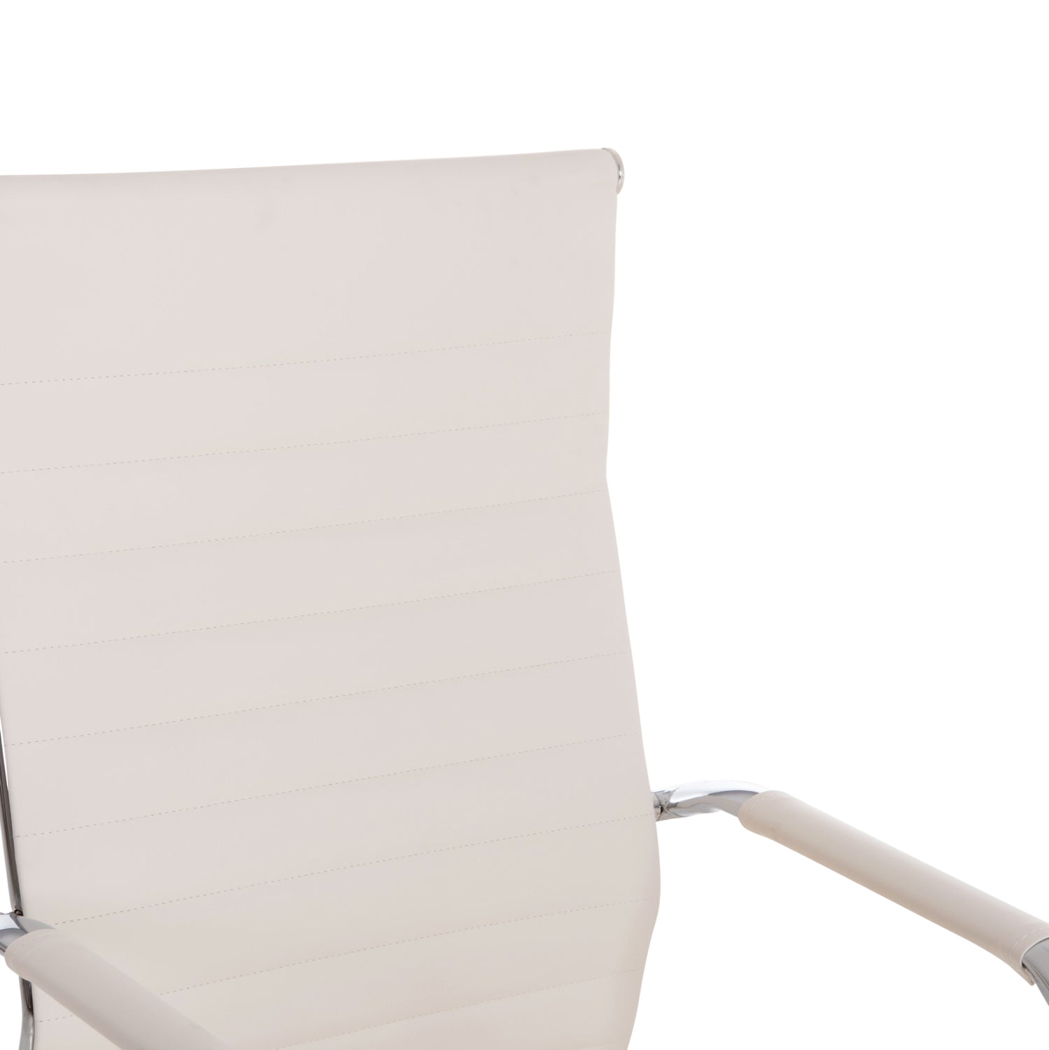 ΚΑΡΕΚΛΑ ΓΡΑΦΕΙΟΥ BOSS ΔΙΕΥΘΥΝΤΟΥ HM1059.32 ΛΕΥΚΟ PU ΠΟΔΙ ΧΡΩΜΙΟΥ 53x57x109Υεκ.