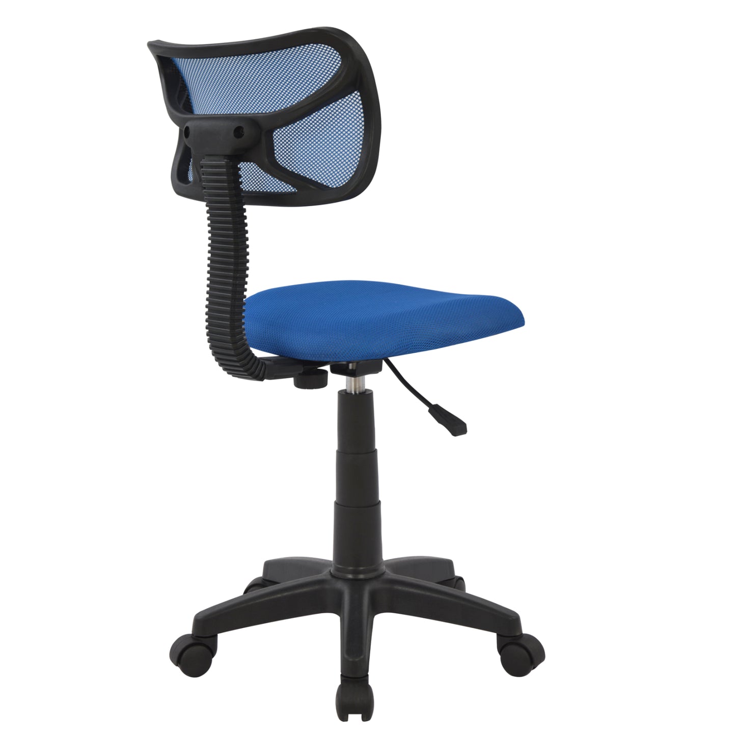 ΚΑΡΕΚΛΑ ΓΡΑΦΕΙΟΥ AKHILA HM1026.06 ΜΠΛΕ ΥΦΑΣΜΑ MESH 40,5x50,5x91,5 εκ.