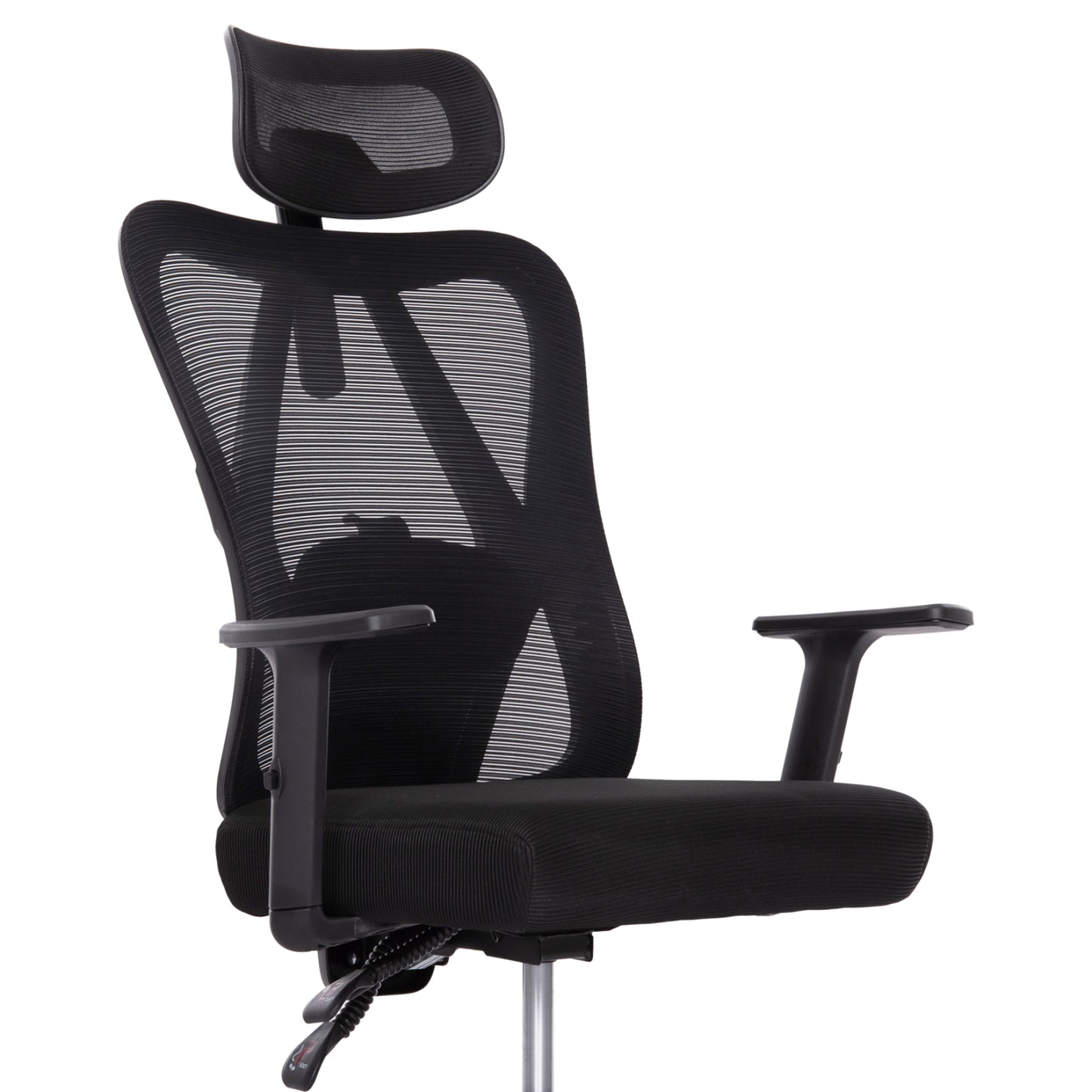 ΚΑΡΕΚΛΑ ΓΡΑΦΕΙΟΥ MEXER HM1195.01 ΜΑΥΡΟ MESH-PP ΒΑΣΗ 68x70x136Υεκ.