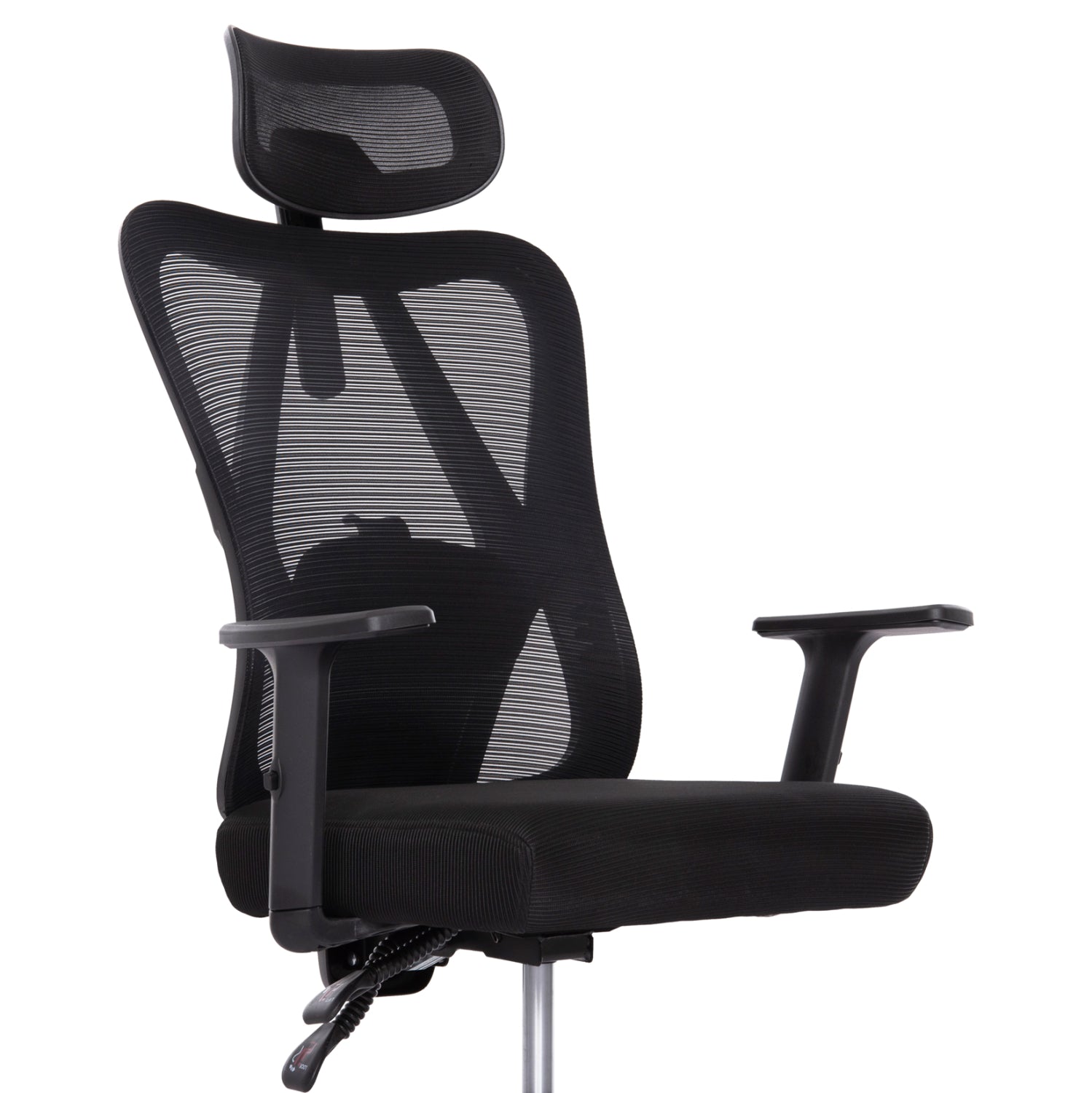 ΚΑΡΕΚΛΑ ΓΡΑΦΕΙΟΥ MEXER HM1195.01 ΜΑΥΡΟ MESH-PP ΒΑΣΗ 68x70x136Υεκ.