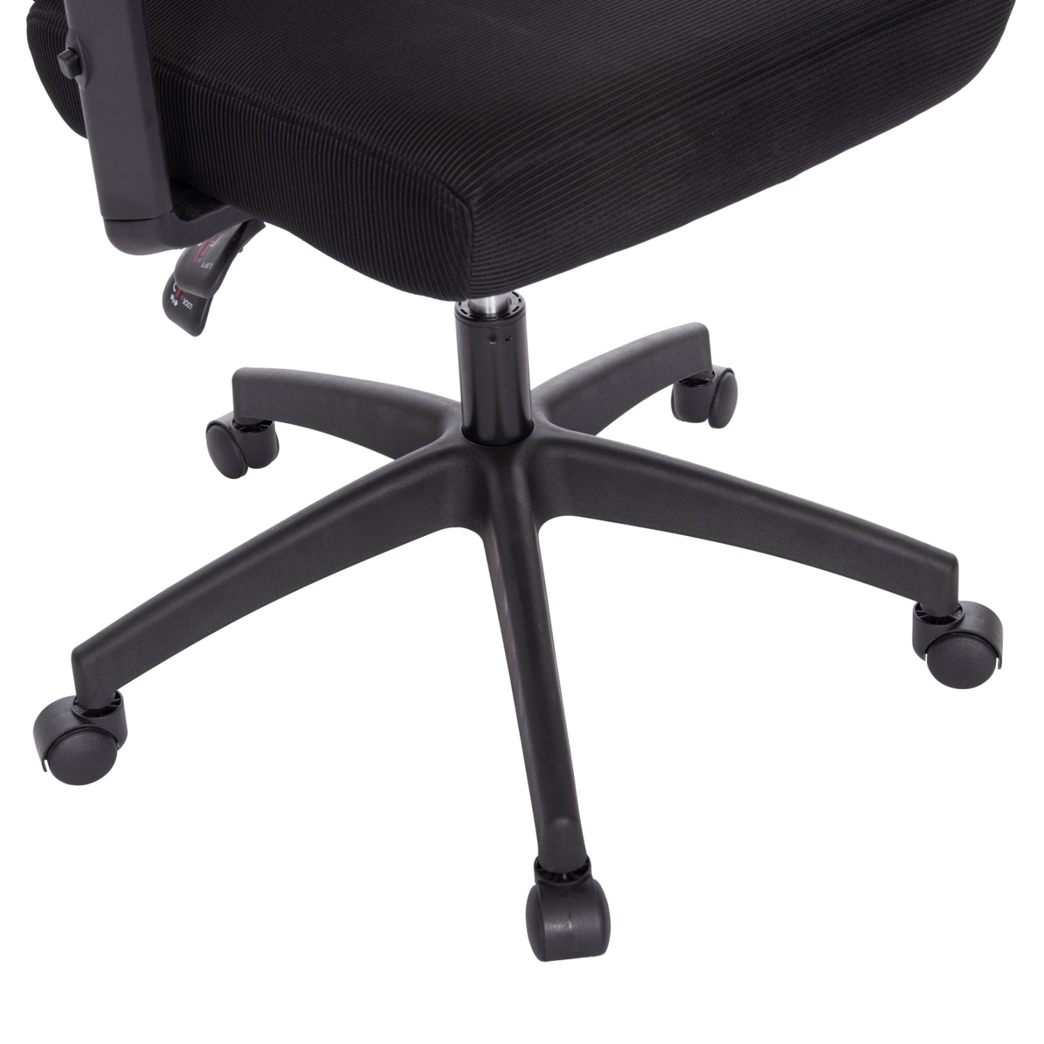 ΚΑΡΕΚΛΑ ΓΡΑΦΕΙΟΥ MEXER HM1195.01 ΜΑΥΡΟ MESH-PP ΒΑΣΗ 68x70x136Υεκ.