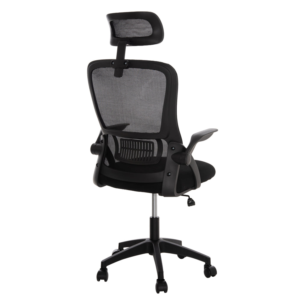 ΚΑΡΕΚΛΑ ΓΡΑΦΕΙΟΥ BLAZER HM1205.01 ΜΑΥΡΟ MESH-ΜΑΥΡΟΣ ΣΚΕΛΕΤΟΣ 60x58x110-130Υεκ.