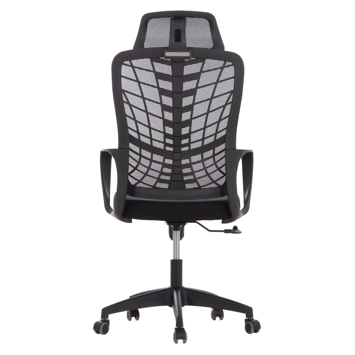 ΚΑΡΕΚΛΑ ΓΡΑΦΕΙΟΥ ELVAR HM1219.01 ΜΑΥΡO MESH--ΒΑΣΗ ΠΟΛΥΠΡΟΠΥΛΕΝΙΟΥ 63x56x125Υεκ