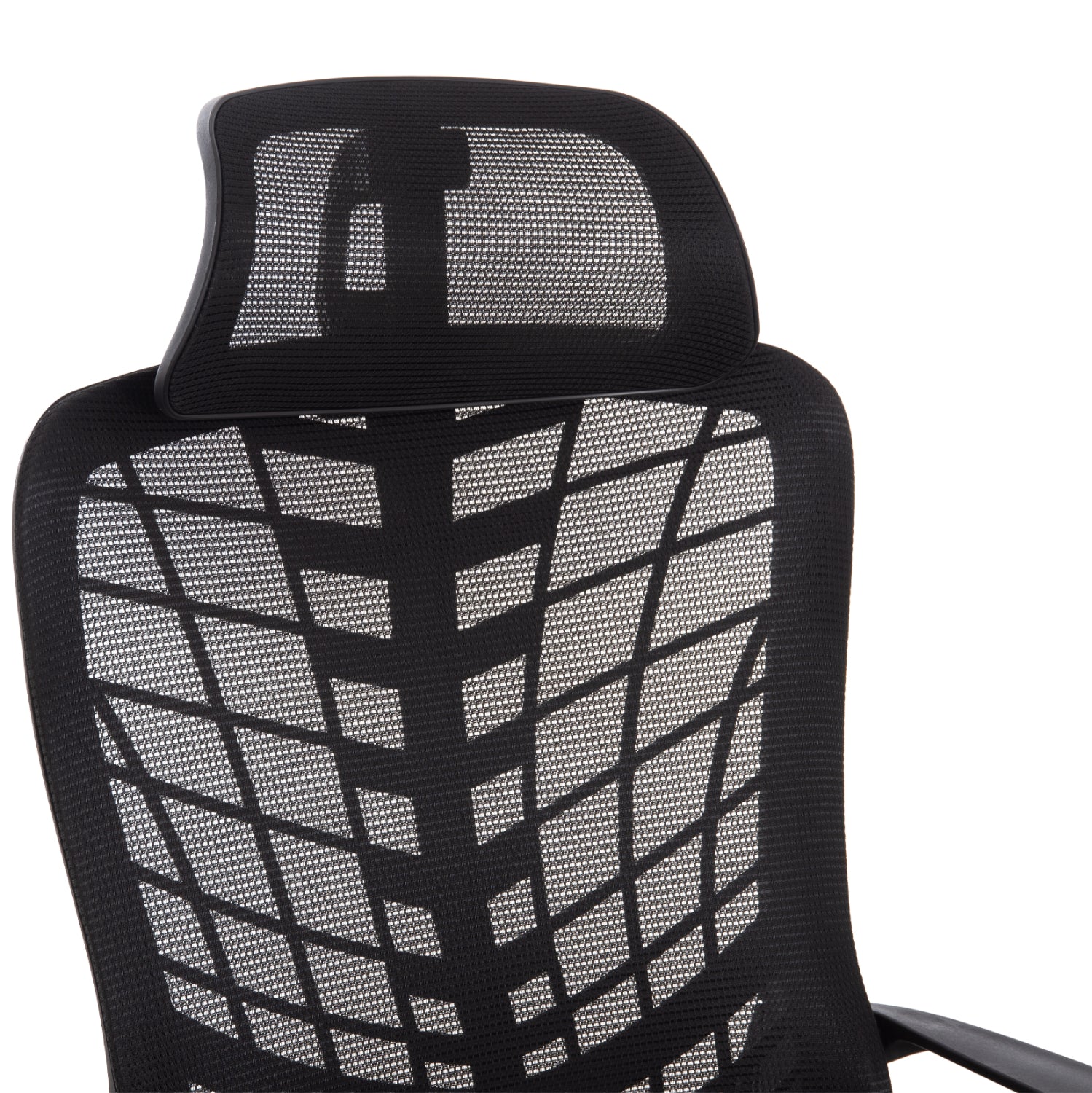 ΚΑΡΕΚΛΑ ΓΡΑΦΕΙΟΥ ELVAR HM1219.01 ΜΑΥΡO MESH--ΒΑΣΗ ΠΟΛΥΠΡΟΠΥΛΕΝΙΟΥ 63x56x125Υεκ
