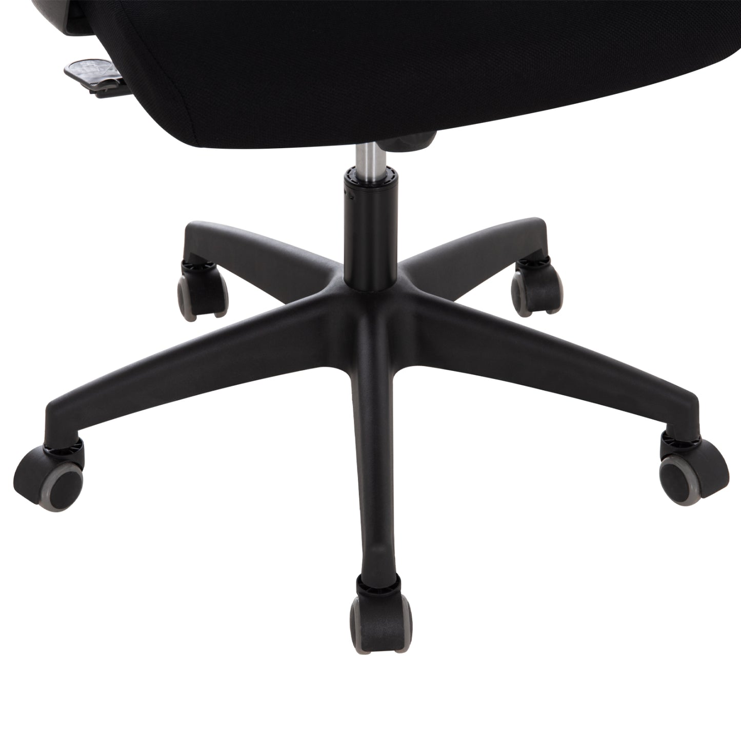 ΚΑΡΕΚΛΑ ΓΡΑΦΕΙΟΥ ELVAR HM1219.01 ΜΑΥΡO MESH--ΒΑΣΗ ΠΟΛΥΠΡΟΠΥΛΕΝΙΟΥ 63x56x125Υεκ