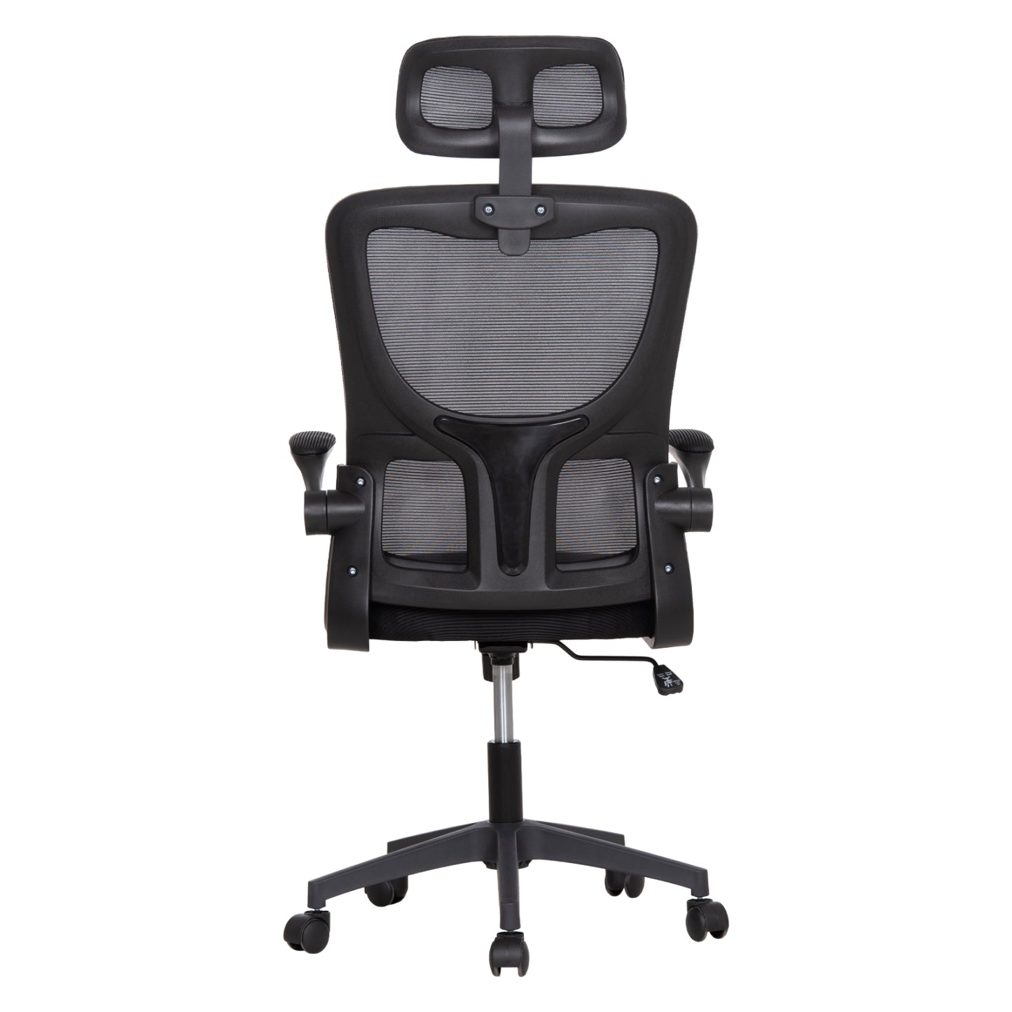 ΚΑΡΕΚΛΑ ΓΡΑΦΕΙΟΥ KESI HM1222.01 ΜΑΥΡO MESH & PP 61x62x125Υεκ.
