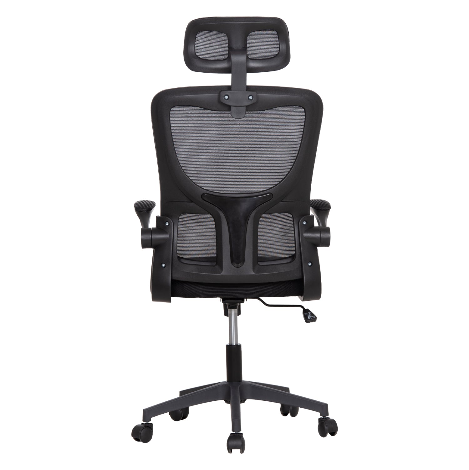 ΚΑΡΕΚΛΑ ΓΡΑΦΕΙΟΥ KESI HM1222.01 ΜΑΥΡO MESH & PP 61x62x125Υεκ.