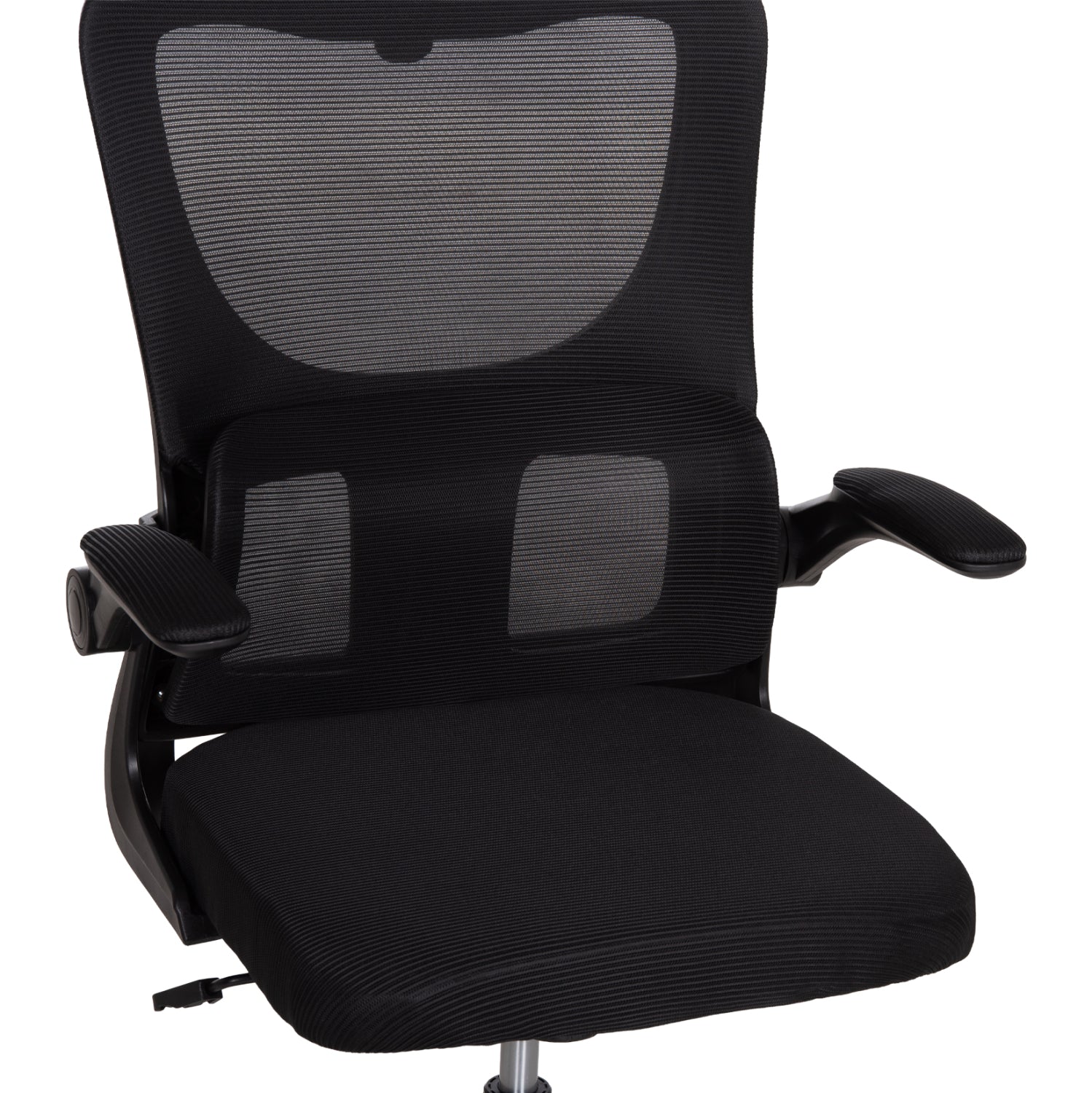 ΚΑΡΕΚΛΑ ΓΡΑΦΕΙΟΥ KESI HM1222.01 ΜΑΥΡO MESH & PP 61x62x125Υεκ.