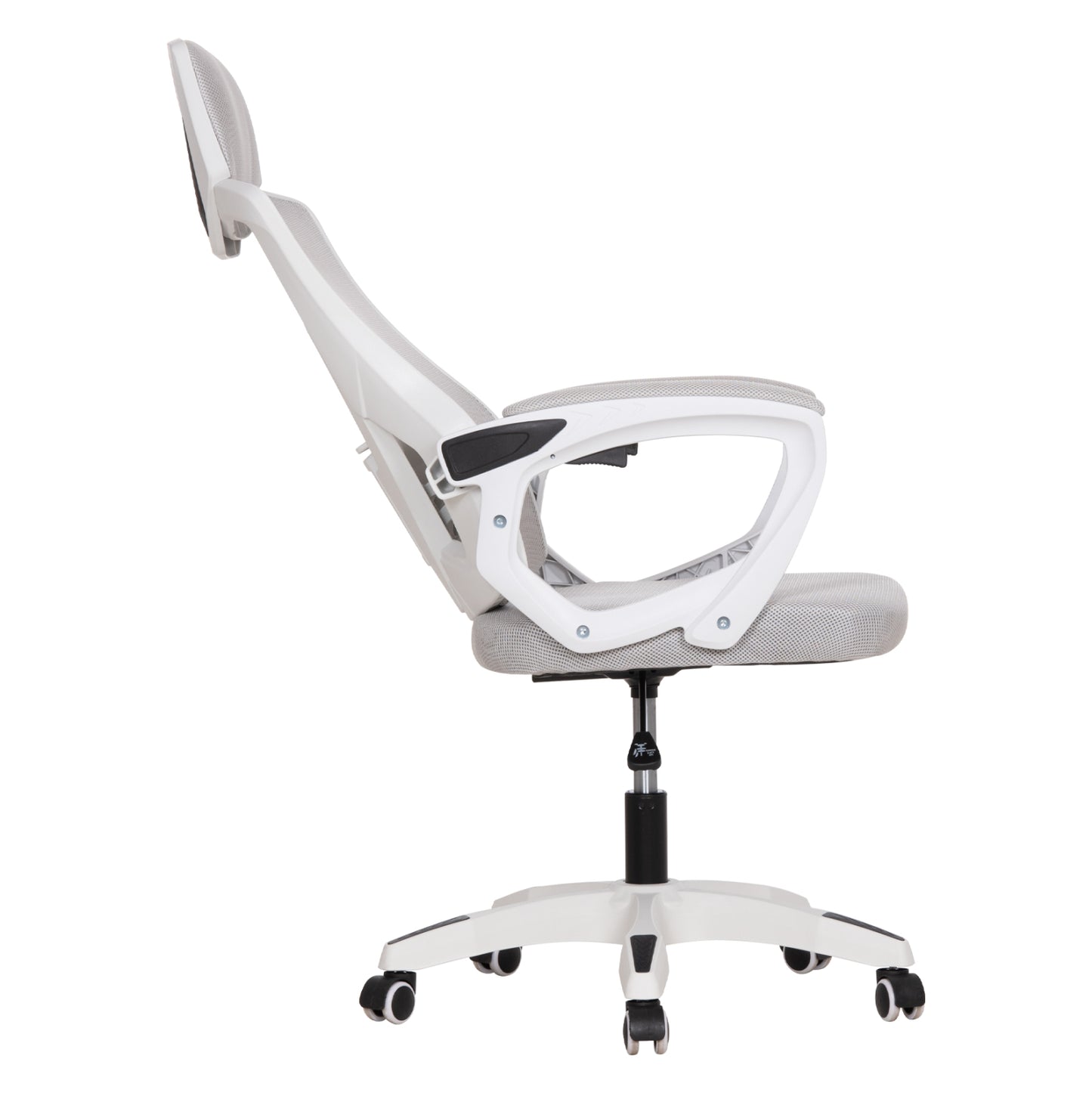 ΚΑΡΕΚΛΑ ΓΡΑΦΕΙΟΥ SALAS HM1223.02 P.P. ΛΕΥΚΟ-ΓΚΡΙ MESH ΥΦΑΣΜΑ 57x71x110-120Υεκ