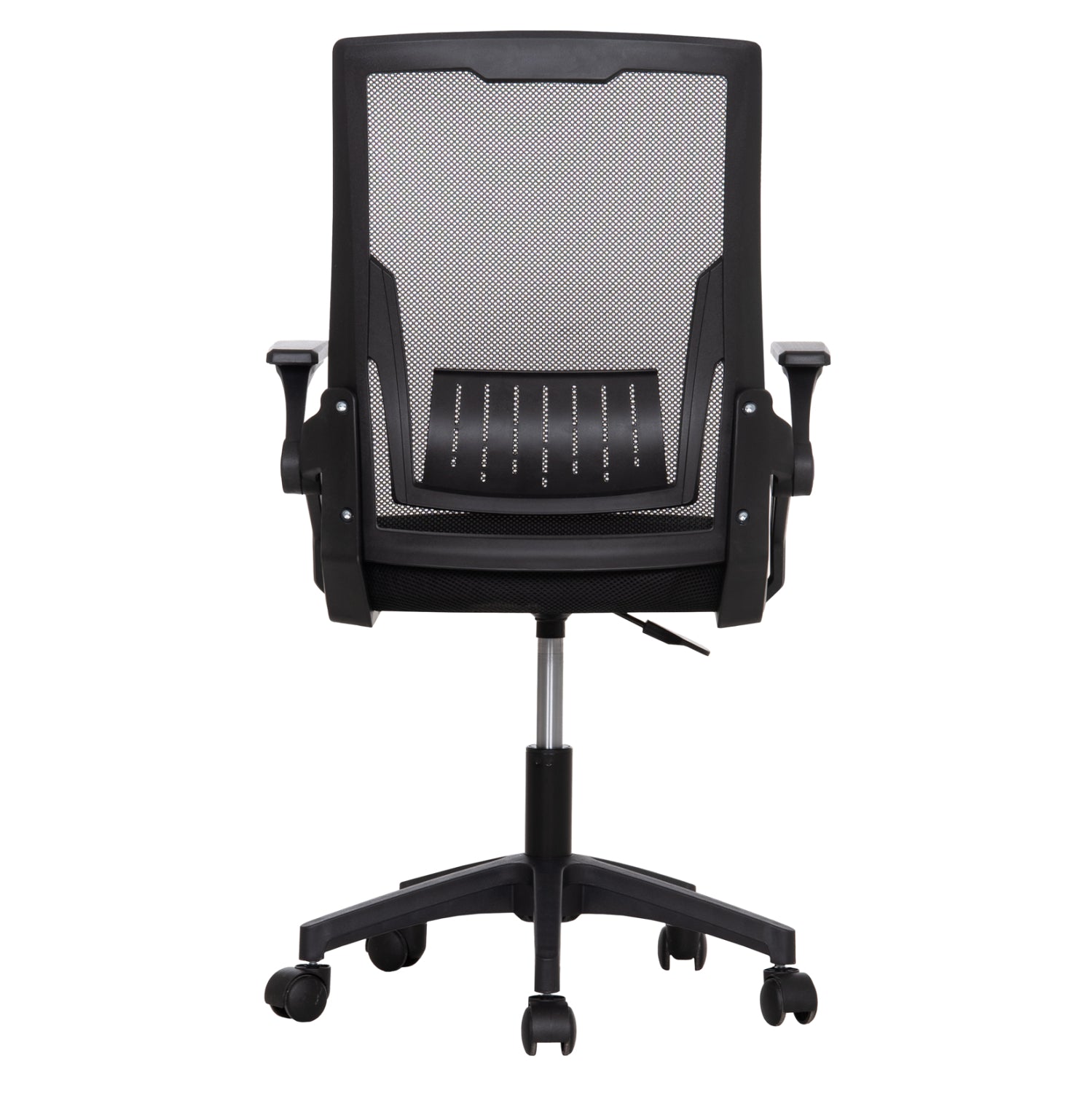 ΚΑΡΕΚΛΑ ΓΡΑΦΕΙΟΥ ZENITH HM1225.01 PP & MESH ΥΦΑΣΜΑ--ΜΑΥΡΟ 58x55x100Υεκ