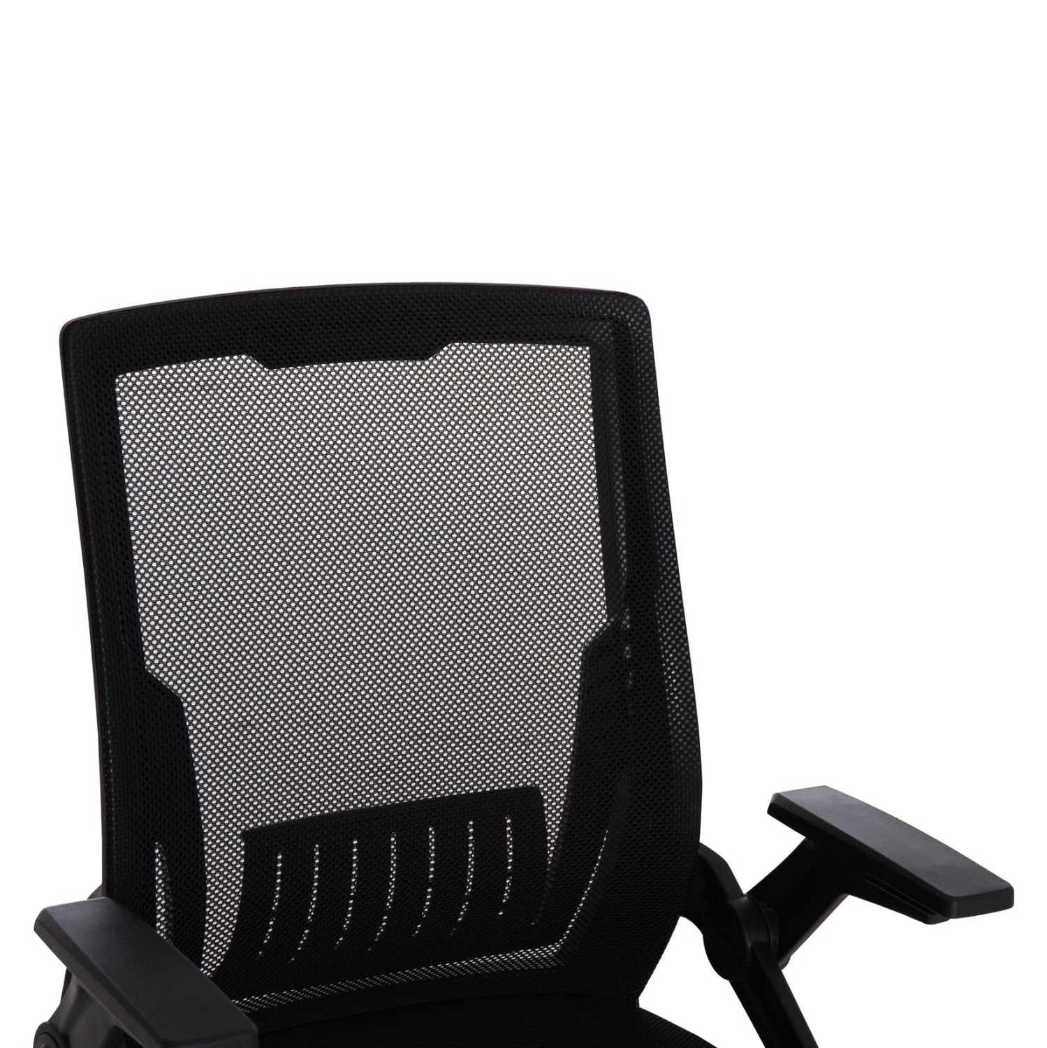ΚΑΡΕΚΛΑ ΓΡΑΦΕΙΟΥ ZENITH HM1225.01 PP & MESH ΥΦΑΣΜΑ--ΜΑΥΡΟ 58x55x100Υεκ