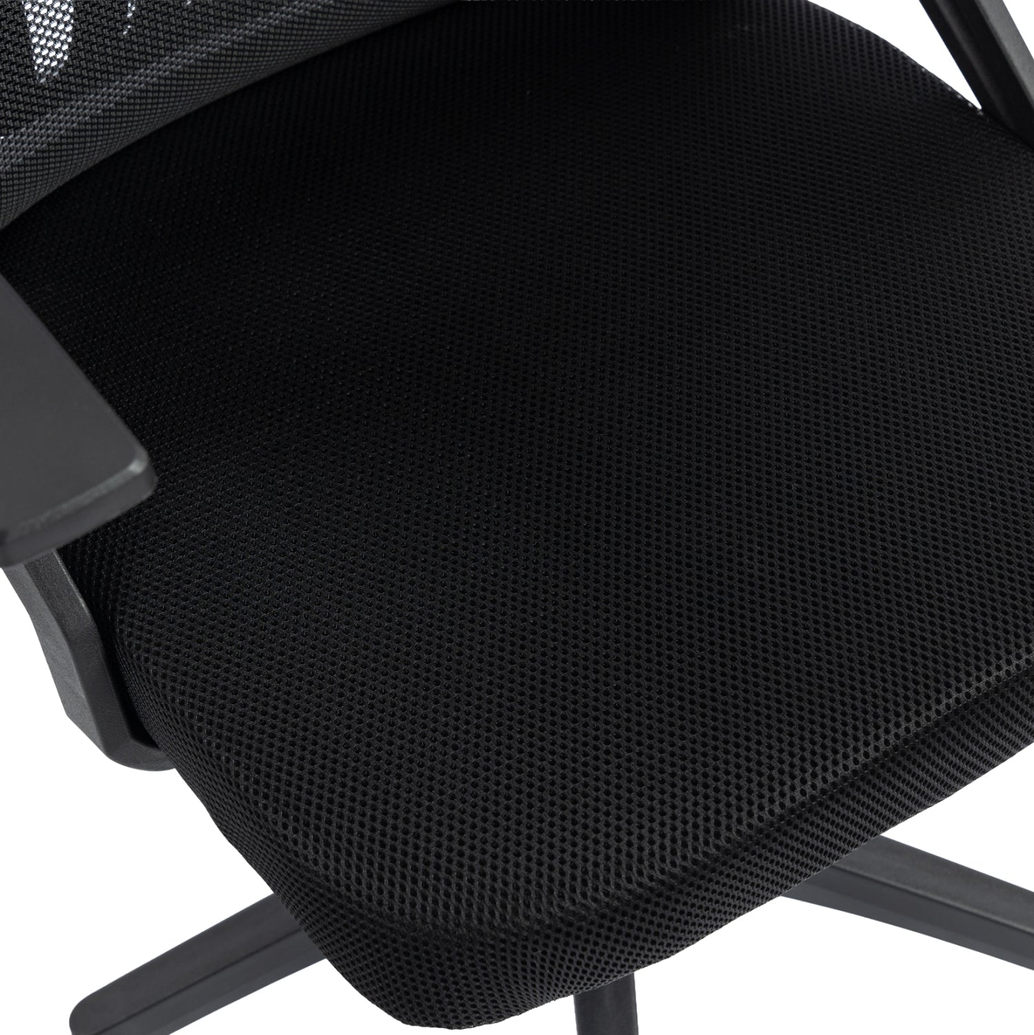 ΚΑΡΕΚΛΑ ΓΡΑΦΕΙΟΥ MATRON HM1226.01 ΜΑΥΡO PP & MESH ΥΦΑΣΜΑ 47x47x128Υεκ