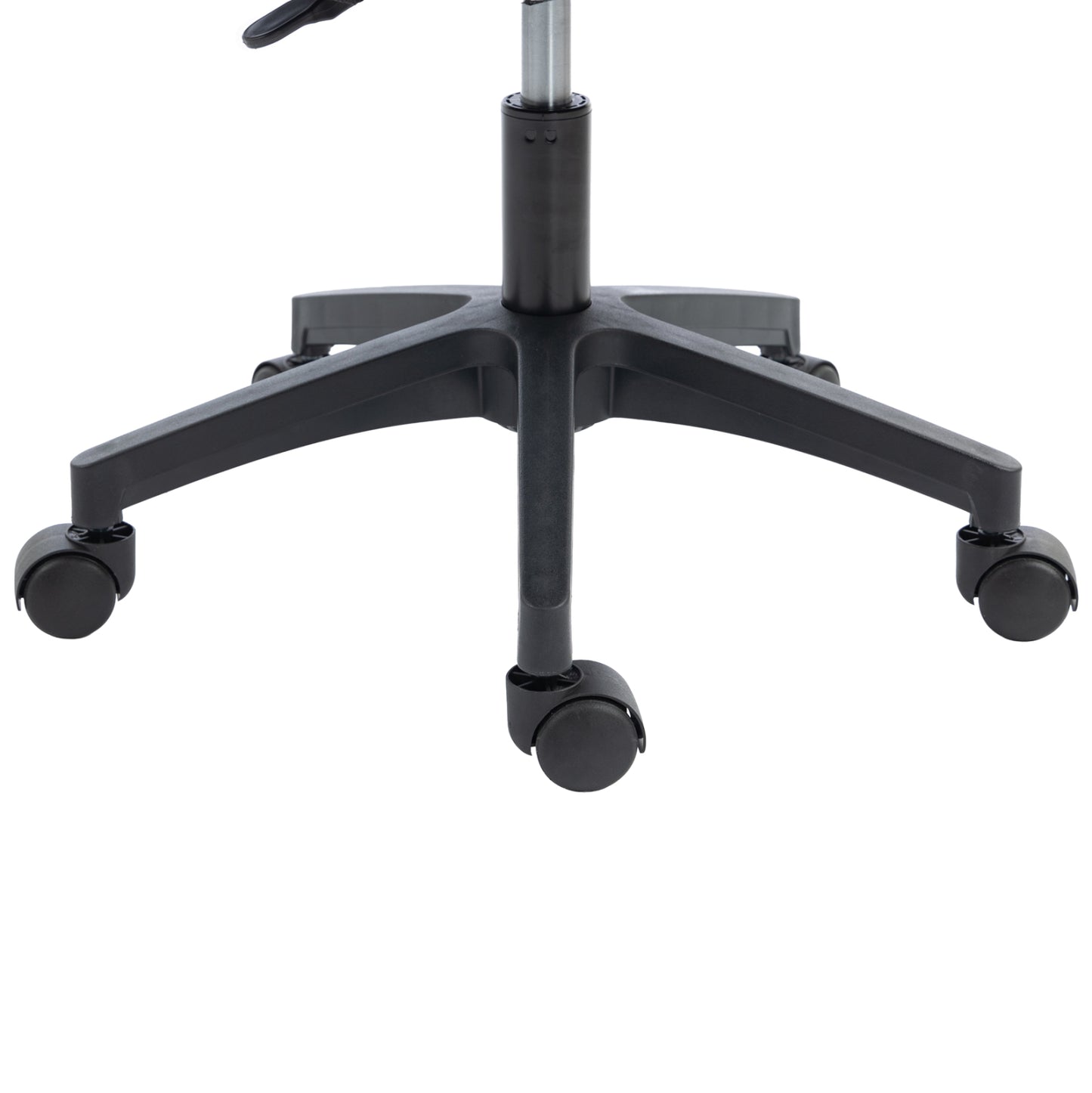 ΚΑΡΕΚΛΑ ΓΡΑΦΕΙΟΥ MATRON HM1226.01 ΜΑΥΡO PP & MESH ΥΦΑΣΜΑ 47x47x128Υεκ