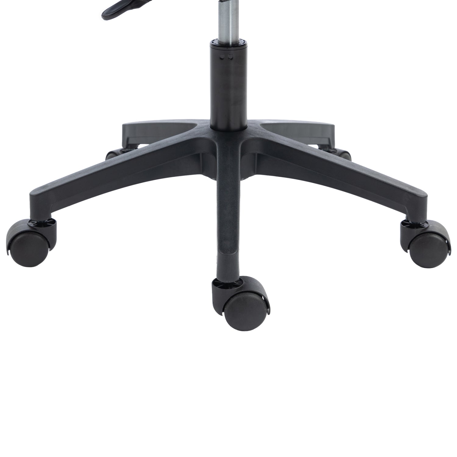 ΚΑΡΕΚΛΑ ΓΡΑΦΕΙΟΥ MATRON HM1226.01 ΜΑΥΡO PP & MESH ΥΦΑΣΜΑ 47x47x128Υεκ
