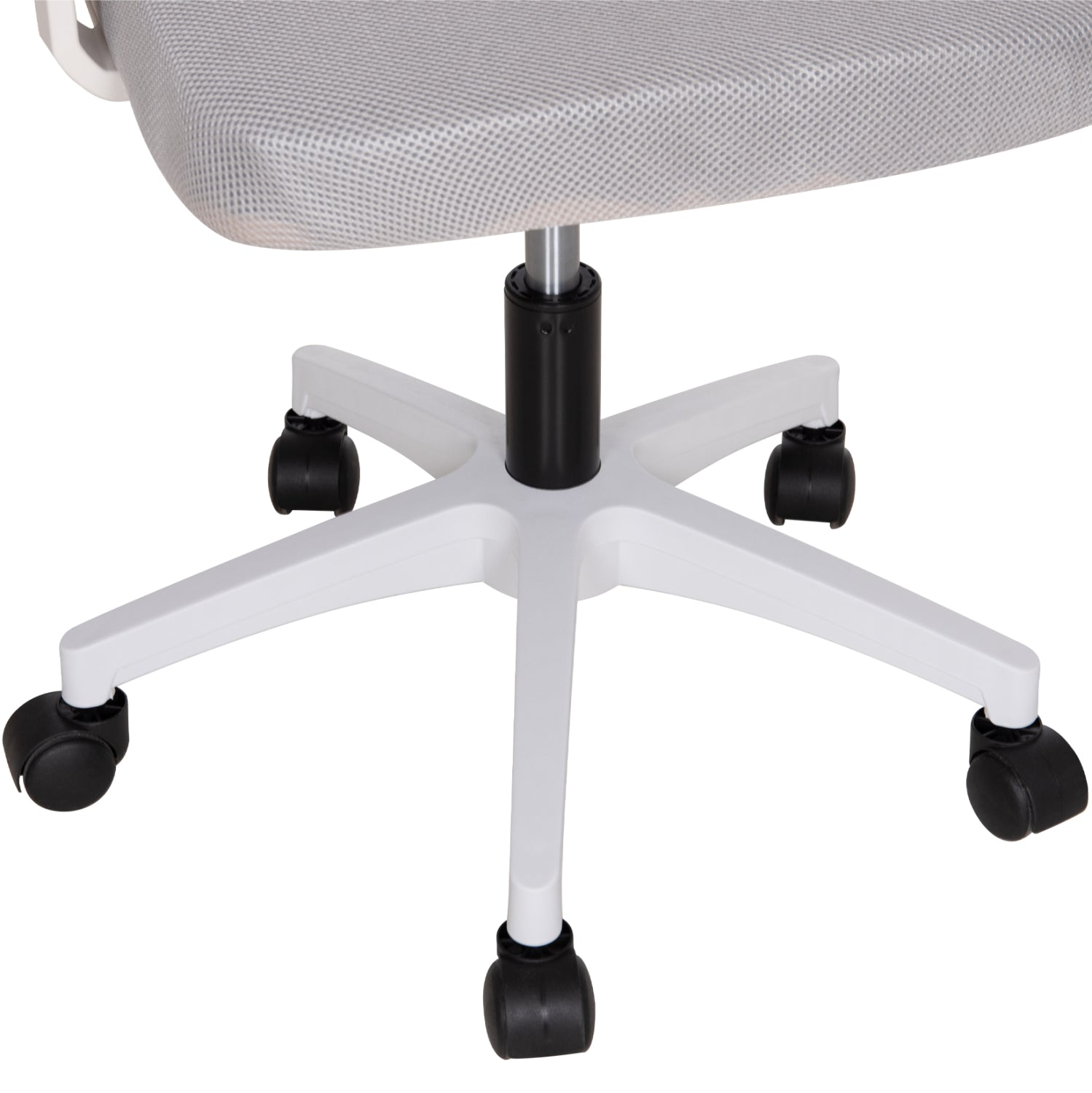 ΚΑΡΕΚΛΑ ΓΡΑΦΕΙΟΥ MATRON HM1226.02 ΛΕΥΚΟ PP--ΑΝΟΙΧΤΟ ΓΚΡΙ MESH 59x55x115Υεκ