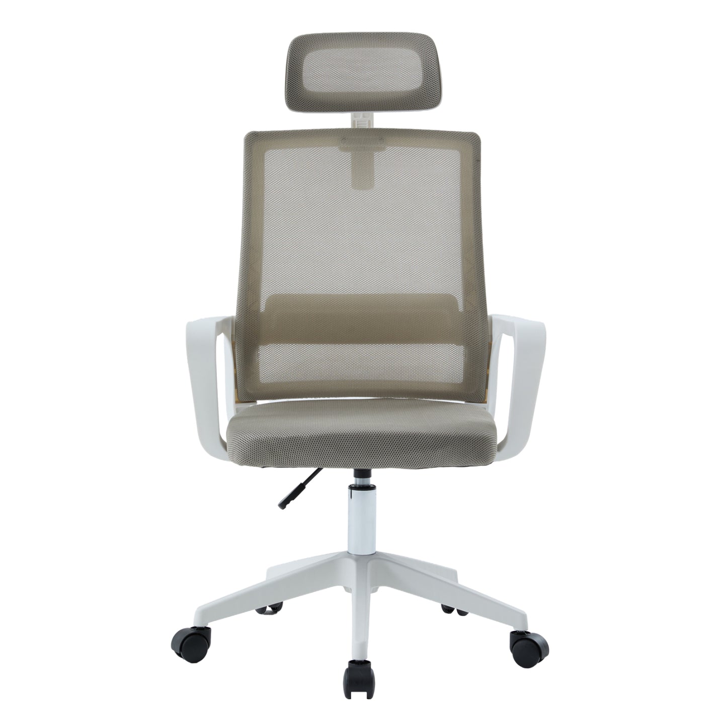 ΚΑΡΕΚΛΑ ΓΡΑΦΕΙΟΥ VELOCITY HM1229.02 ΛΕΥΚΟ PP--ΑΝΟΙΧΤΟ ΓΚΡΙ MESH 60x62x123Υεκ