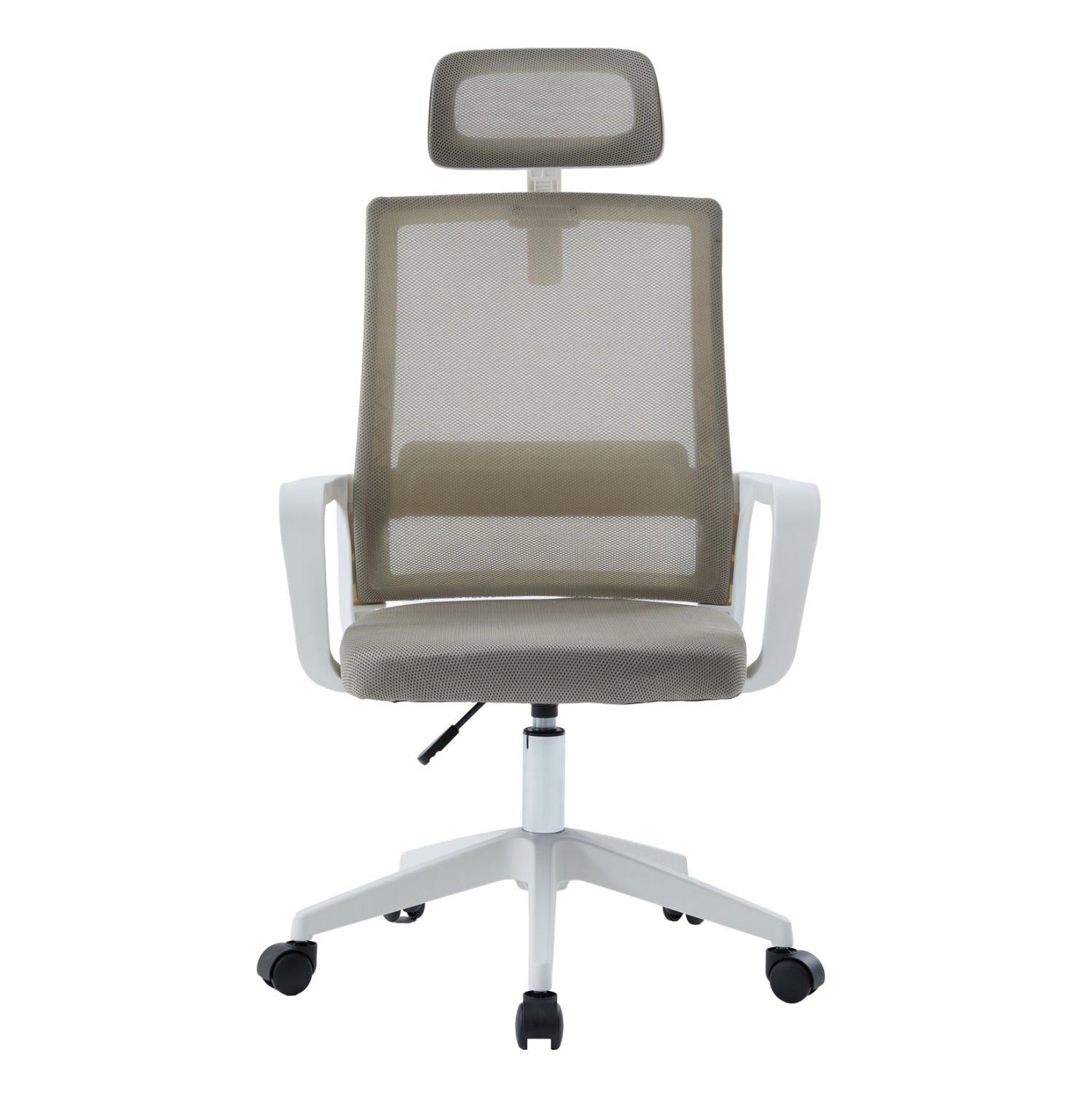 ΚΑΡΕΚΛΑ ΓΡΑΦΕΙΟΥ VELOCITY HM1229.02 ΛΕΥΚΟ PP--ΑΝΟΙΧΤΟ ΓΚΡΙ MESH 60x62x123Υεκ