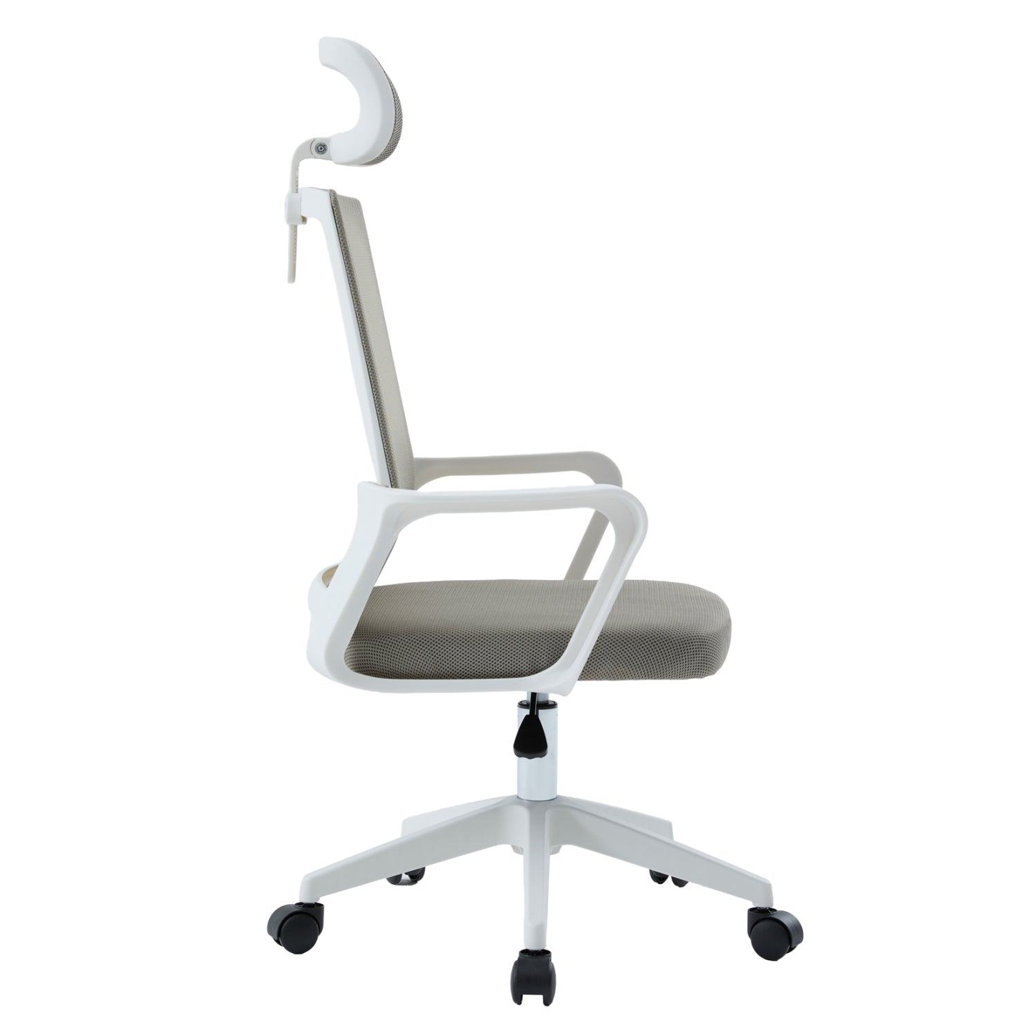 ΚΑΡΕΚΛΑ ΓΡΑΦΕΙΟΥ VELOCITY HM1229.02 ΛΕΥΚΟ PP--ΑΝΟΙΧΤΟ ΓΚΡΙ MESH 60x62x123Υεκ