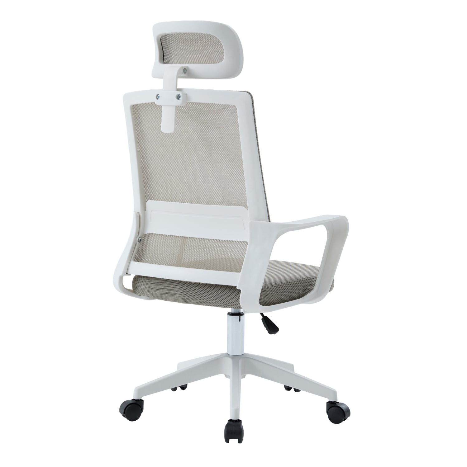 ΚΑΡΕΚΛΑ ΓΡΑΦΕΙΟΥ VELOCITY HM1229.02 ΛΕΥΚΟ PP--ΑΝΟΙΧΤΟ ΓΚΡΙ MESH 60x62x123Υεκ