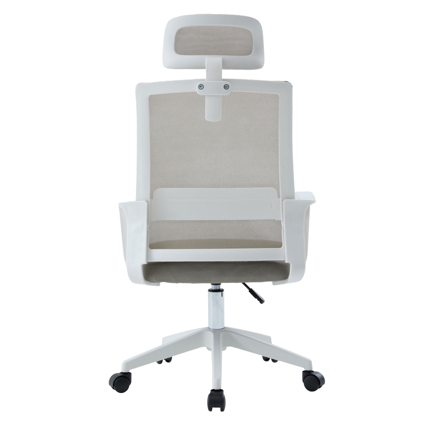 ΚΑΡΕΚΛΑ ΓΡΑΦΕΙΟΥ VELOCITY HM1229.02 ΛΕΥΚΟ PP--ΑΝΟΙΧΤΟ ΓΚΡΙ MESH 60x62x123Υεκ