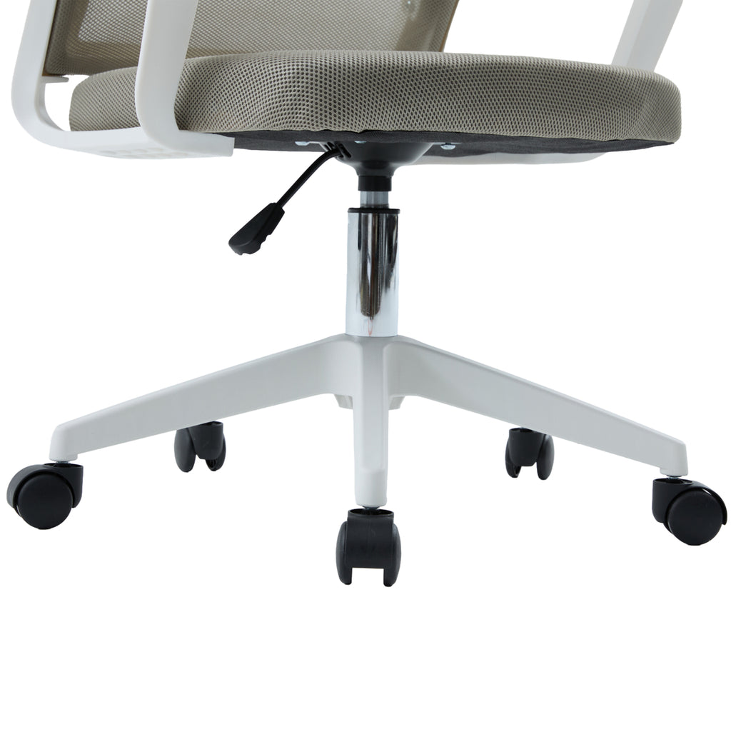 ΚΑΡΕΚΛΑ ΓΡΑΦΕΙΟΥ VELOCITY HM1229.02 ΛΕΥΚΟ PP--ΑΝΟΙΧΤΟ ΓΚΡΙ MESH 60x62x123Υεκ