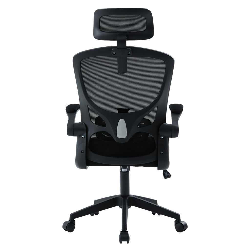 ΚΑΡΕΚΛΑ ΓΡΑΦΕΙΟΥ FLOATER HM1230.01 ΜΑΥΡO MESH & PP 62x62x115-125Υεκ