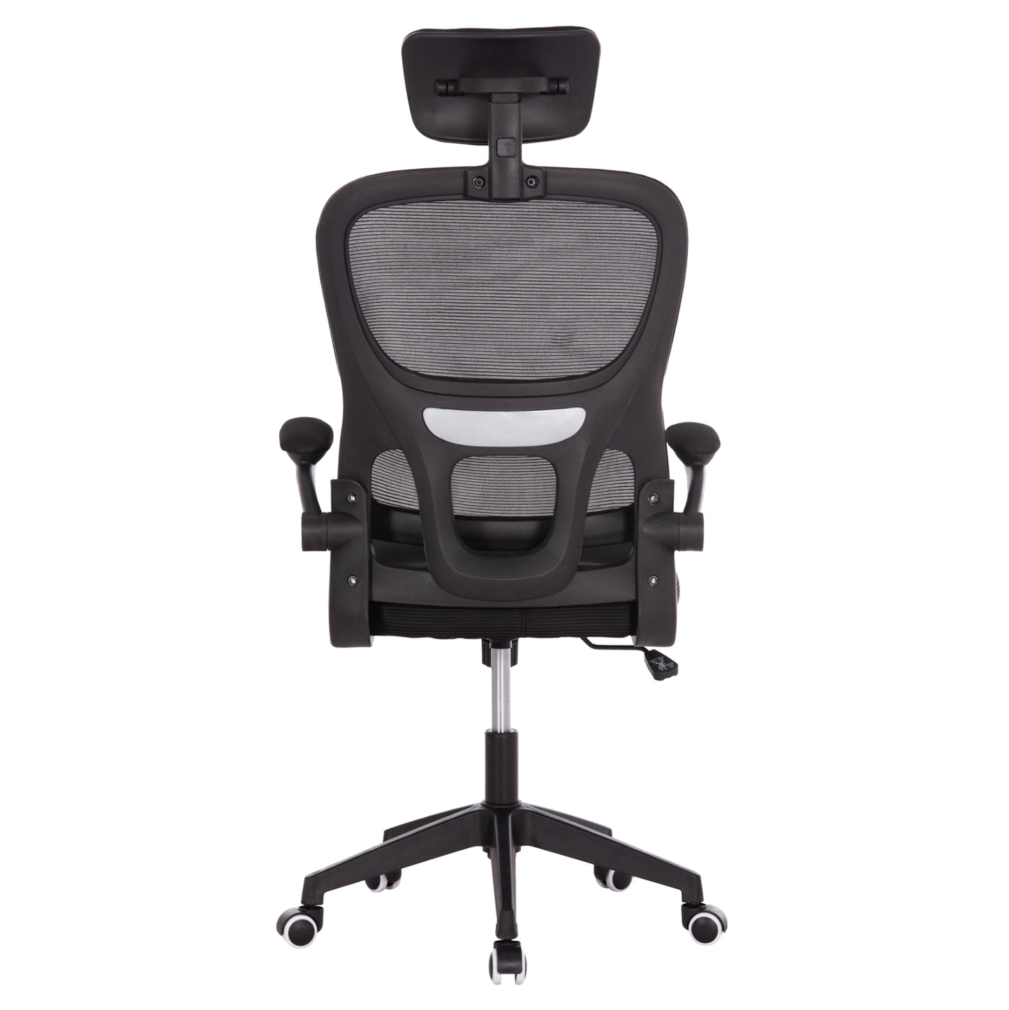 ΚΑΡΕΚΛΑ ΓΡΑΦΕΙΟΥ BASTON HM18236.01 ΜΑΥΡΟ MESH & PP ΣΚΕΛΕΤΟΣ 64x60x117-127Υεκ.