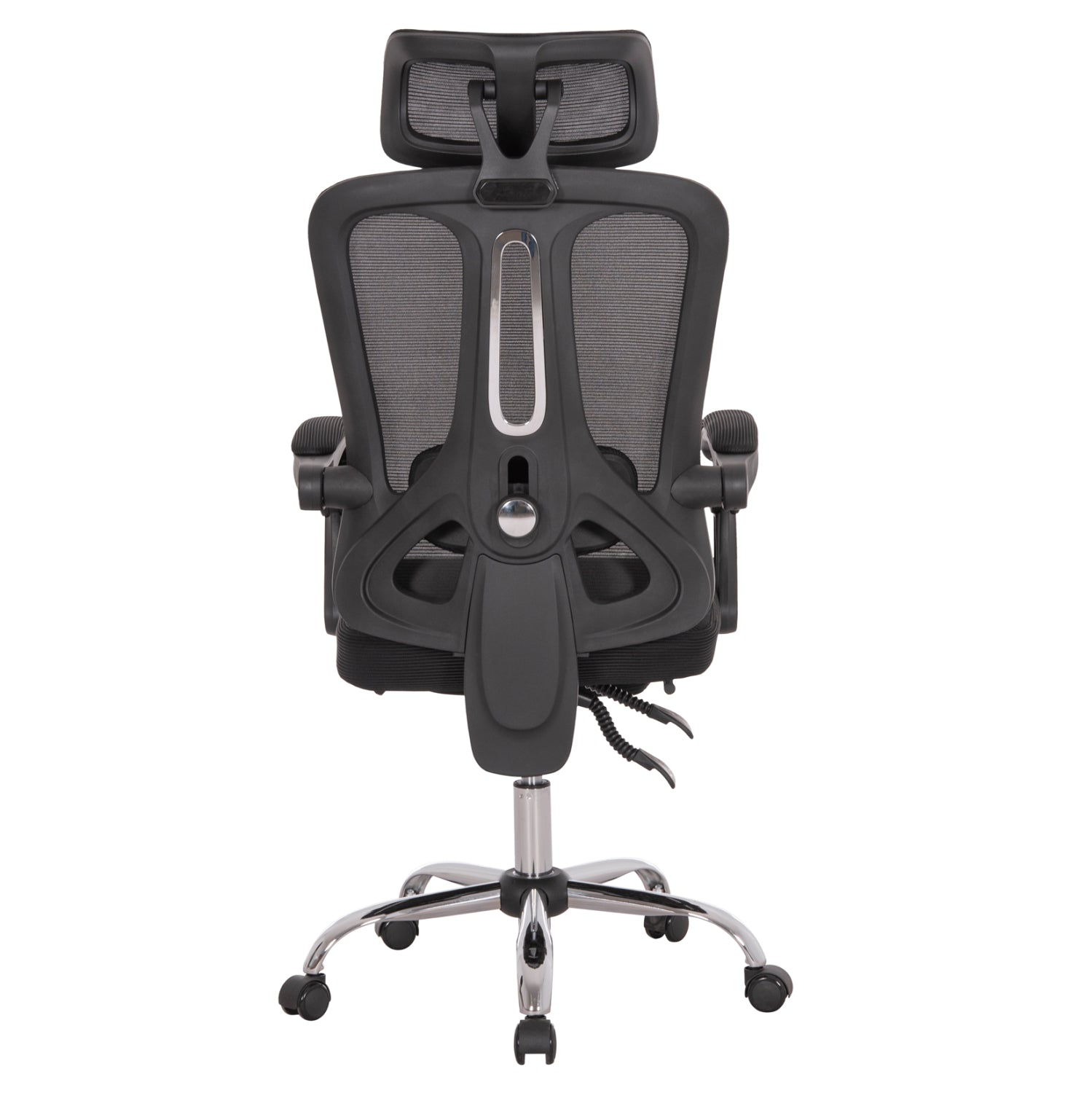 ΚΑΡΕΚΛΑ ΓΡΑΦΕΙΟΥ BARNET HM18258.01 ΜΑΥΡΟ MESH-ΜΑΥΡΟΣ ΣΚΕΛΕΤΟΣ NYLON 61x62x123Υ
