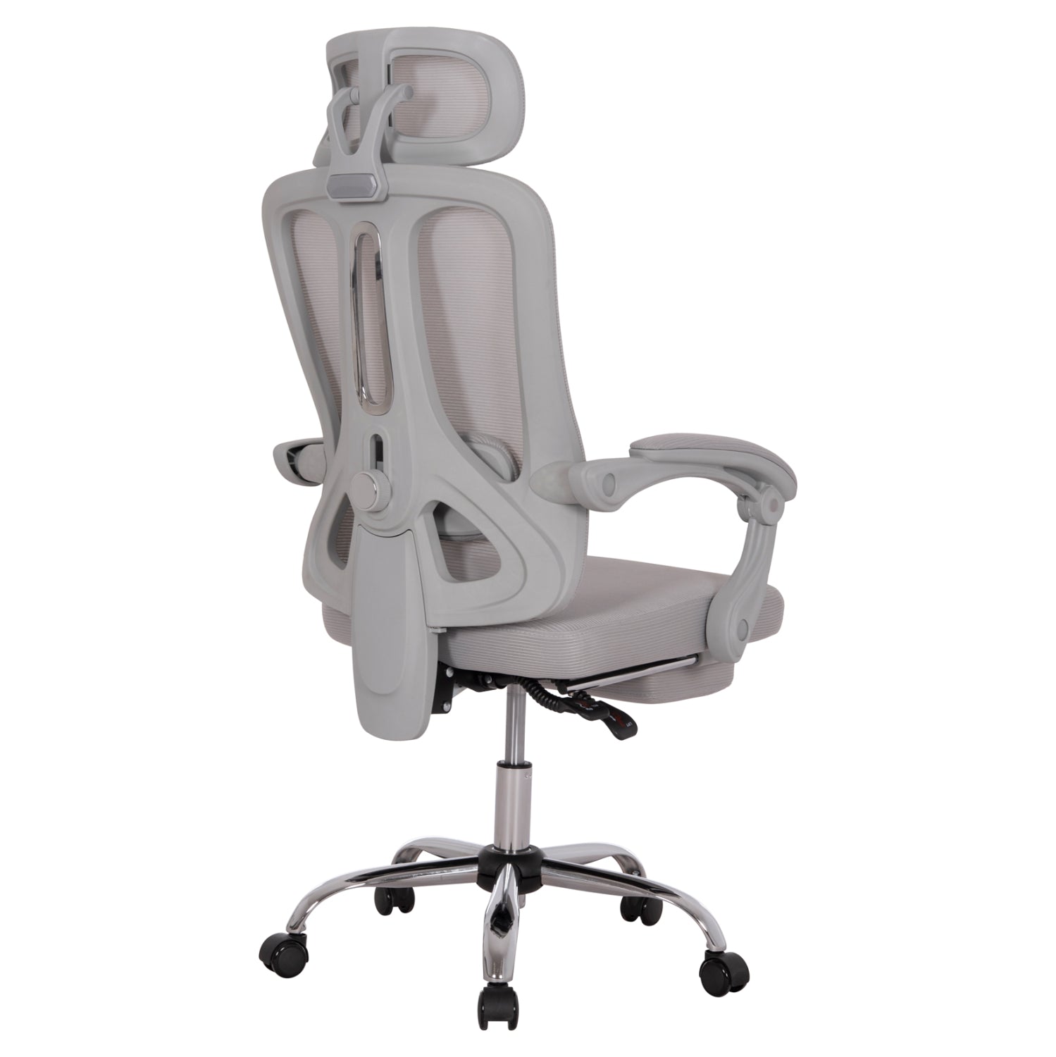 ΚΑΡΕΚΛΑ ΓΡΑΦΕΙΟΥ BARNET HM18258.02 ΓΚΡΙ MESH-ΓΚΡΙ ΣΚΕΛΕΤΟΣ NYLON 61x62x123Υ