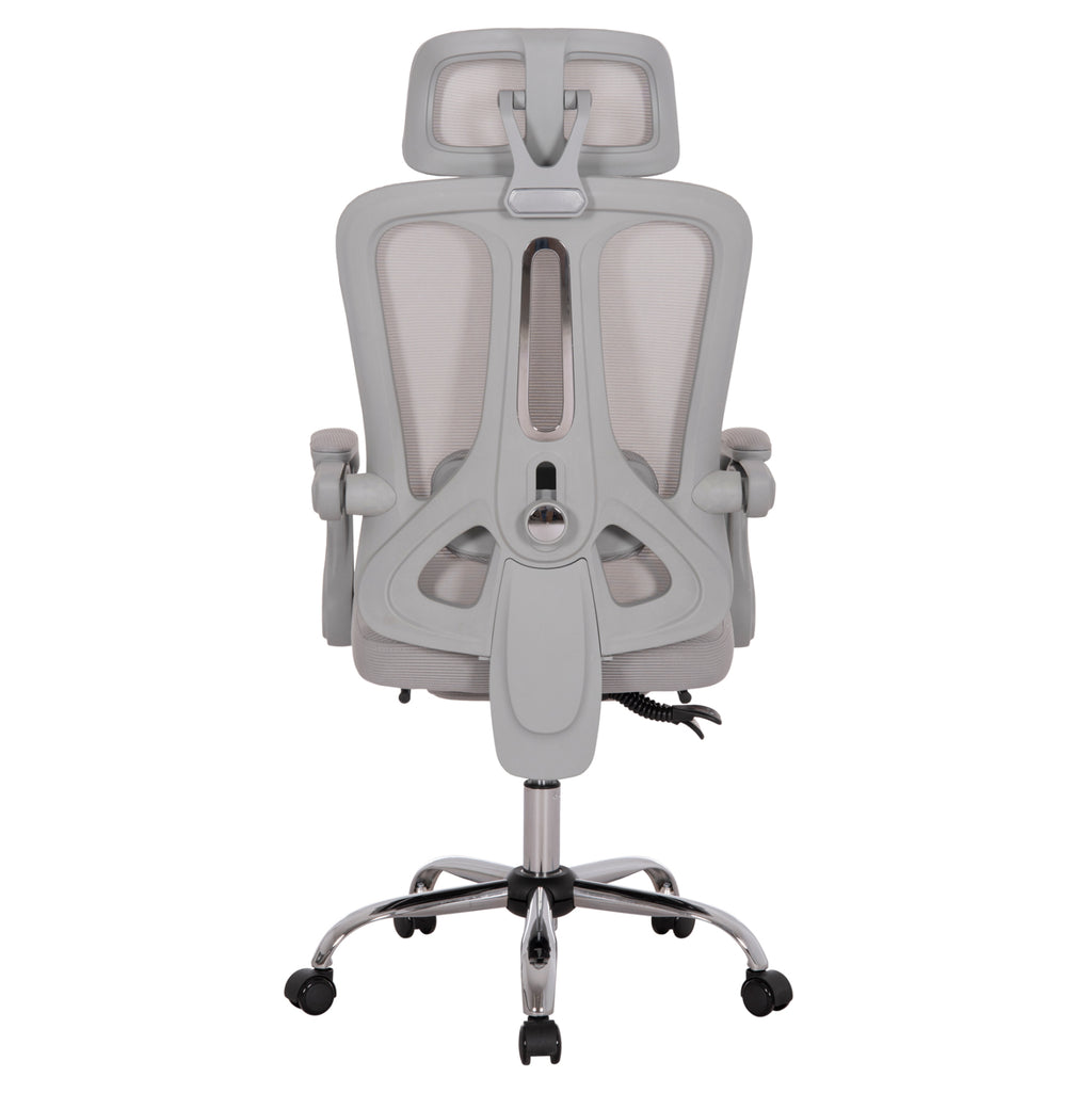 ΚΑΡΕΚΛΑ ΓΡΑΦΕΙΟΥ BARNET HM18258.02 ΓΚΡΙ MESH-ΓΚΡΙ ΣΚΕΛΕΤΟΣ NYLON 61x62x123Υ