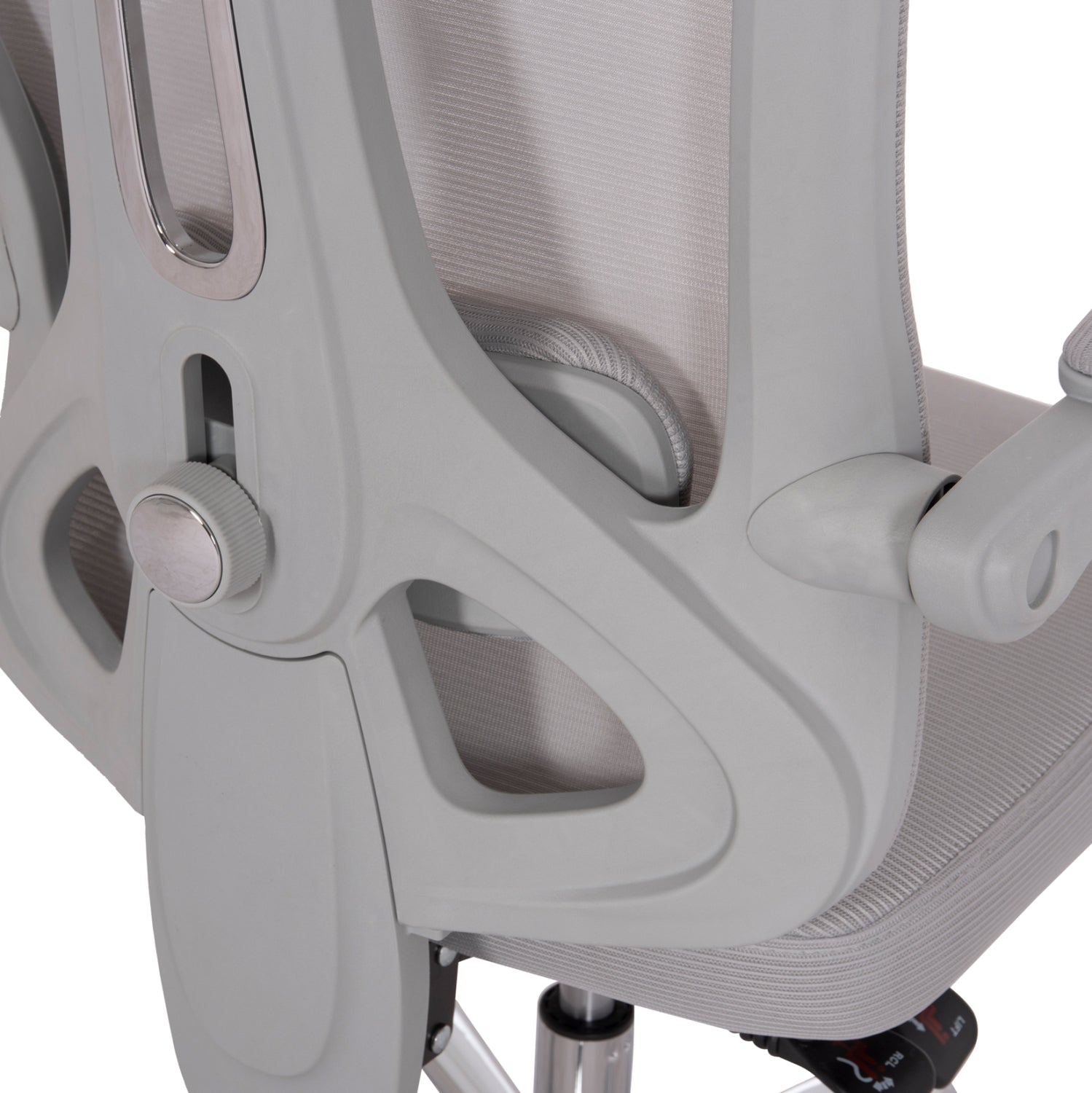 ΚΑΡΕΚΛΑ ΓΡΑΦΕΙΟΥ BARNET HM18258.02 ΓΚΡΙ MESH-ΓΚΡΙ ΣΚΕΛΕΤΟΣ NYLON 61x62x123Υ