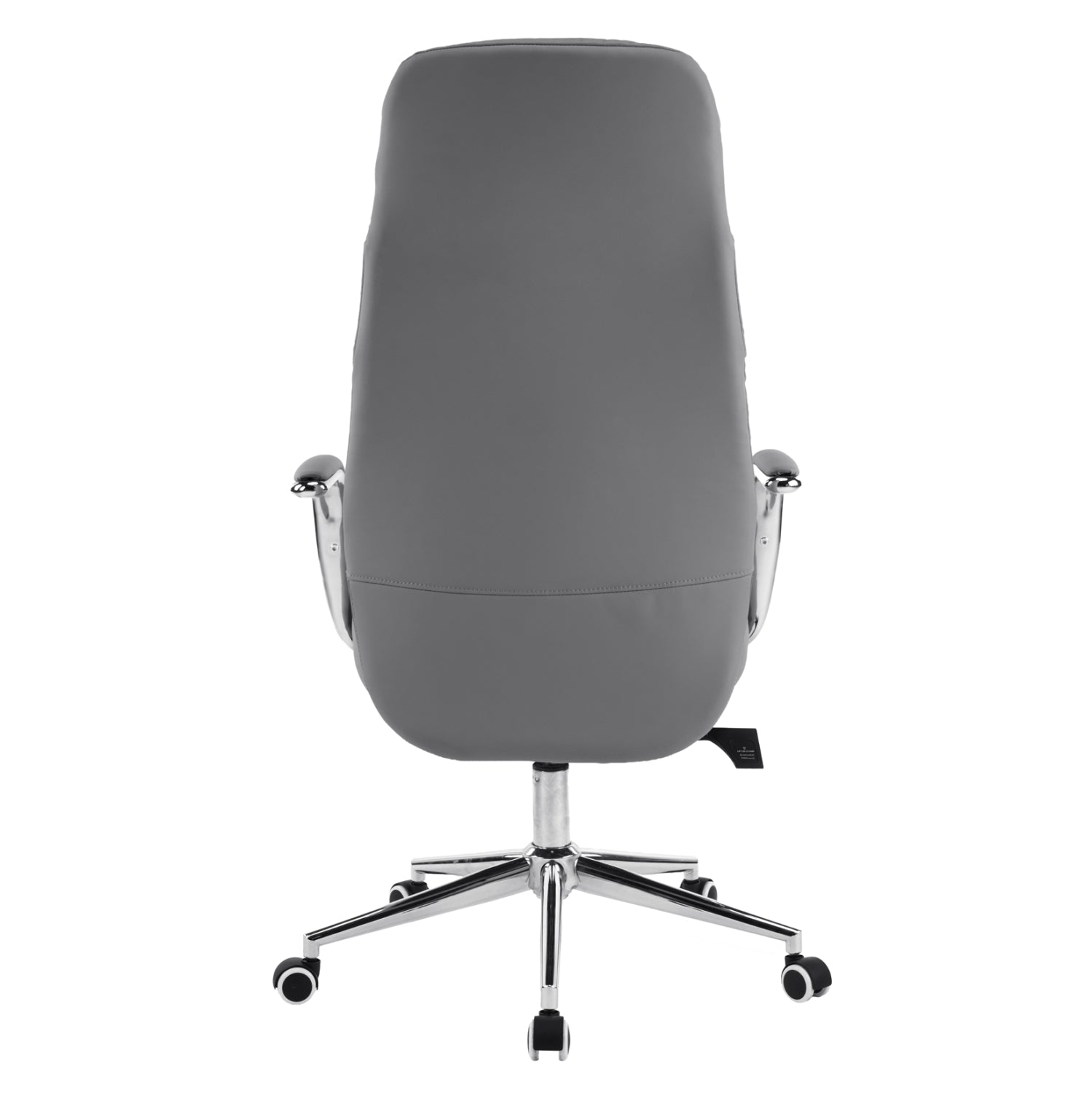 ΚΑΡΕΚΛΑ ΓΡΑΦΕΙΟΥ TEETER HM18355.10 ΓΚΡΙ PU ΔΕΡΜΑ--ΒΑΣΗ ΧΡΩΜΙΟΥ 67x66x121Υεκ