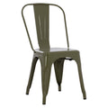 ΚΑΡΕΚΛΑ ΜΕΤΑΛΛΙΚΗ MELITA-PRO HM8641.43 ΣΕ DARK OLIVE GREEN 44x47x84.5Υεκ.