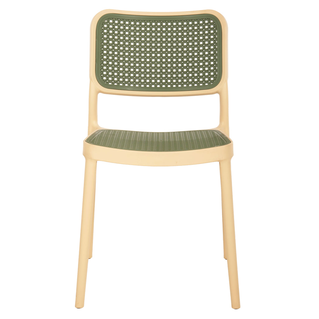 ΚΑΡΕΚΛΑ ΠΟΛΥΠΡΟΠΥΛΕΝΙΟΥ MEKO HM5934.04 ΜΠΕΖ ΜΕ OLIVE GREEN ΨΑΘΑ 51x52x80Υεκ.