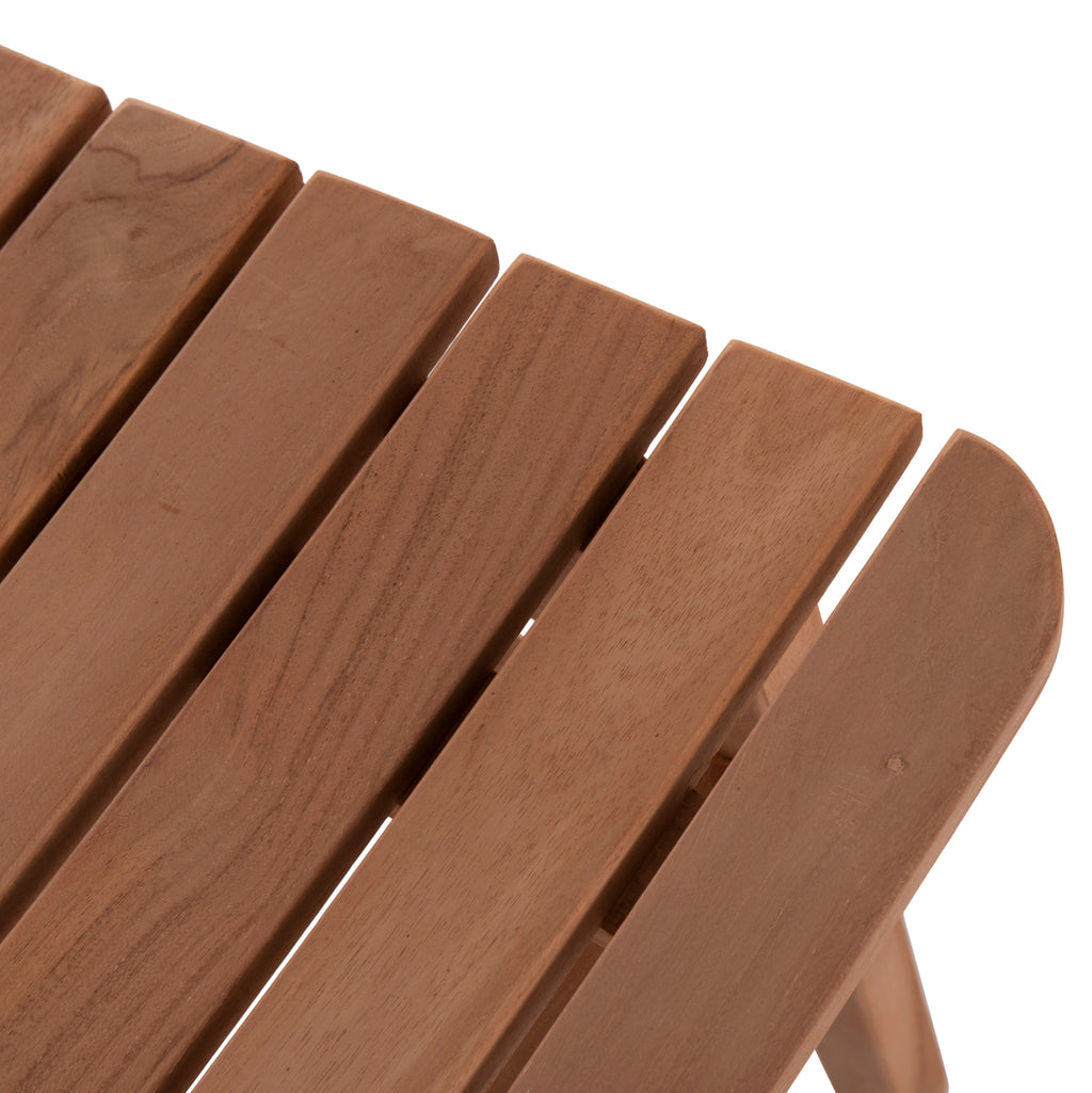 ΚΑΡΕΚΛΑ ΤΡΑΠΕΖΑΡΙΑΣ ΕΞ.ΧΩΡΟΥ ROBBIE HM18115 ΞΥΛΟ TEAK--ΦΥΣΙΚΟ 48x51x82Υεκ.