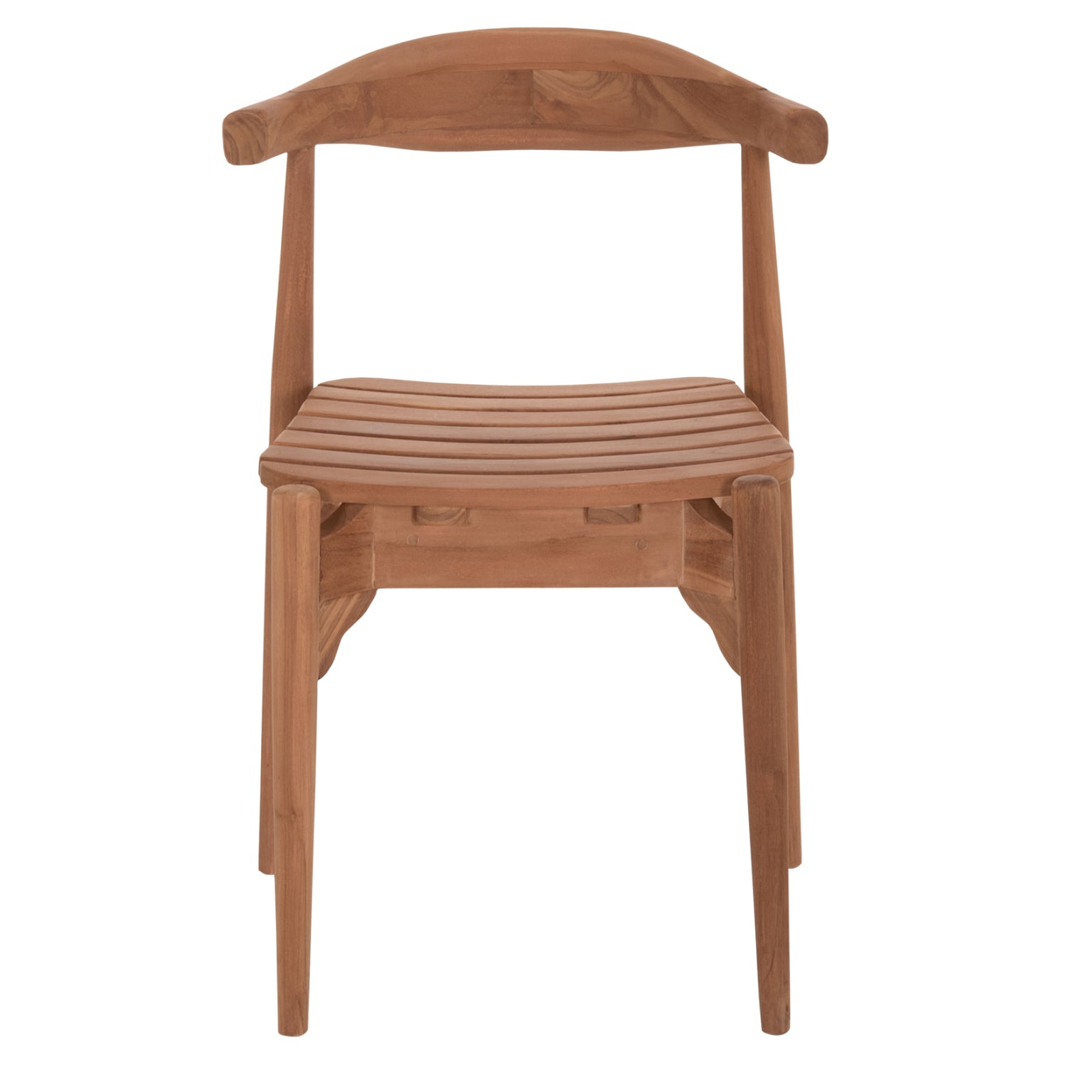 ΚΑΡΕΚΛΑ ΤΡΑΠΕΖΑΡΙΑΣ ΕΞ.ΧΩΡΟΥ DONNY HM6378 ΞΥΛΟ TEAK 52x54x74Υεκ.