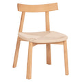 KΑΡΕΚΛΑ ΤΡΑΠΕΖΑΡΙΑΣ OSORIO HM18335.01 RUBBERWOOD & ΣΧΟΙΝΙ ΣΕ ΦΥΣΙΚΟ 51x55x74Υεκ