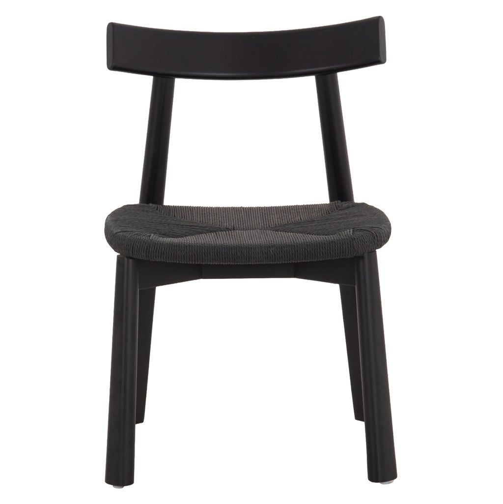 KΑΡΕΚΛΑ ΤΡΑΠΕΖΑΡΙΑΣ OSORIO HM18335.02 RUBBERWOOD & ΣΧΟΙΝΙ ΣΕ ΜΑΥΡΟ 51x55x74Υεκ