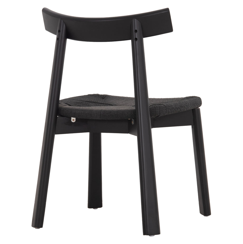 KΑΡΕΚΛΑ ΤΡΑΠΕΖΑΡΙΑΣ OSORIO HM18335.02 RUBBERWOOD & ΣΧΟΙΝΙ ΣΕ ΜΑΥΡΟ 51x55x74Υεκ