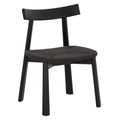 KΑΡΕΚΛΑ ΤΡΑΠΕΖΑΡΙΑΣ OSORIO HM18335.02 RUBBERWOOD & ΣΧΟΙΝΙ ΣΕ ΜΑΥΡΟ 51x55x74Υεκ