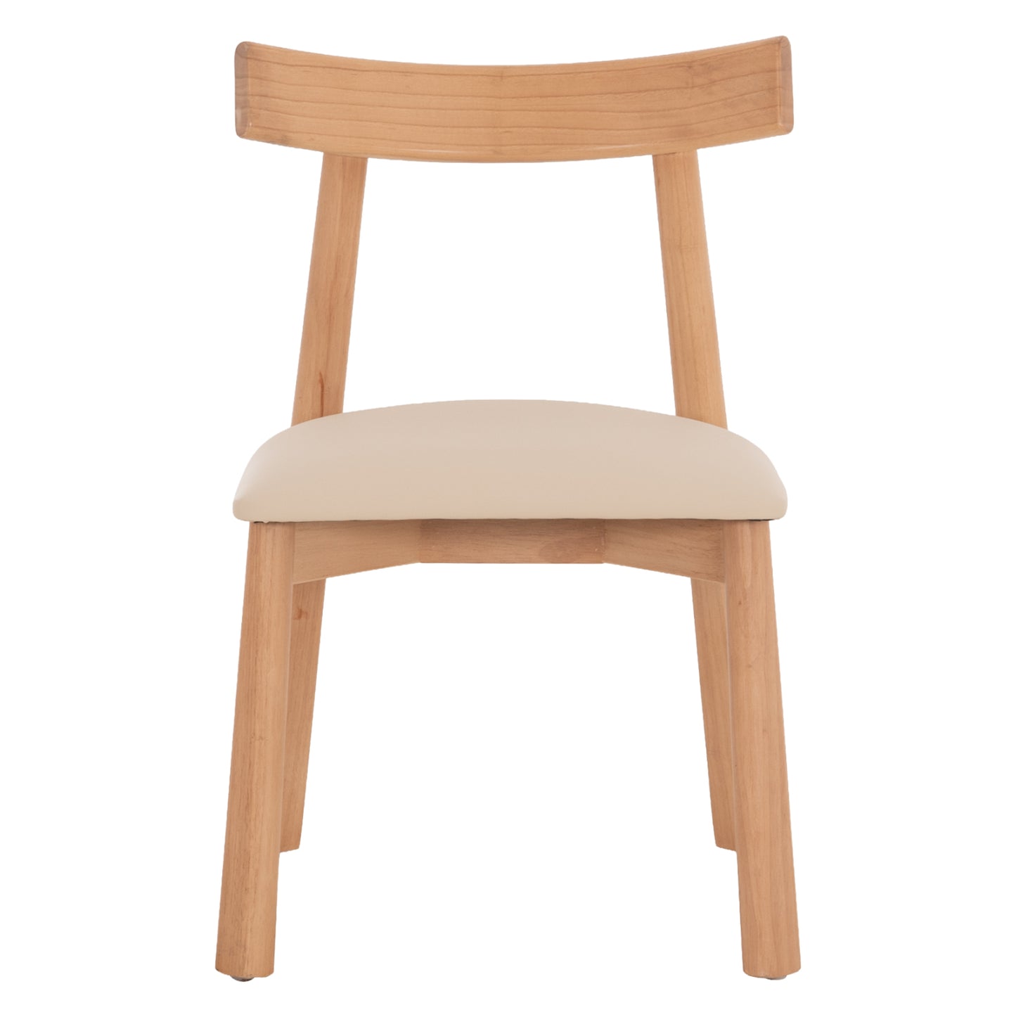 KΑΡΕΚΛΑ ΤΡΑΠΕΖΑΡΙΑΣ OSORIO HM18335.11 RUBBERWOOD ΦΥΣΙΚΟ-ΕΚΡΟΥ PU 51x55x74Υεκ