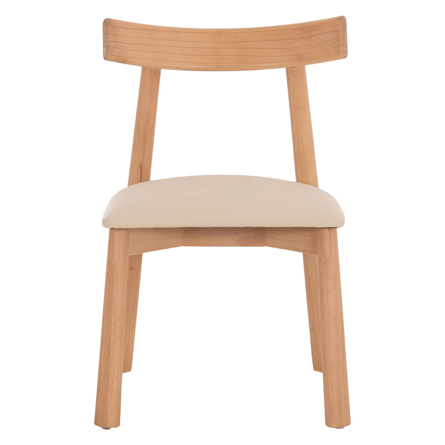 KΑΡΕΚΛΑ ΤΡΑΠΕΖΑΡΙΑΣ OSORIO HM18335.11 RUBBERWOOD ΦΥΣΙΚΟ-ΕΚΡΟΥ PU 51x55x74Υεκ