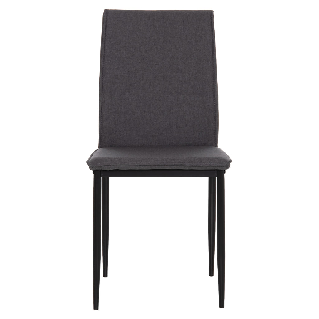 ΚΑΡΕΚΛΑ ΤΡΑΠΕΖΑΡΙΑΣ PERKY HM18347.01 ΓΚΡΙ ΥΦΑΣΜΑ-ΜΕΤΑΛ. ΠΟΔΙΑ ΜΑΥΡΑ 44x60x87Υεκ