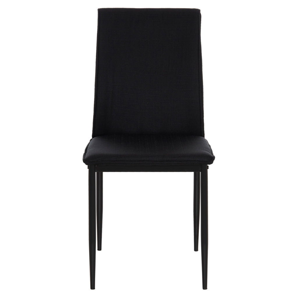 ΚΑΡΕΚΛΑ ΤΡΑΠΕΖΑΡΙΑΣ PERKY HM18347.02 ΜΑΥΡΟ ΥΦΑΣΜΑ & ΜΕΤΑΛΛΙΚΑ ΠΟΔΙΑ 44x60x87Υεκ