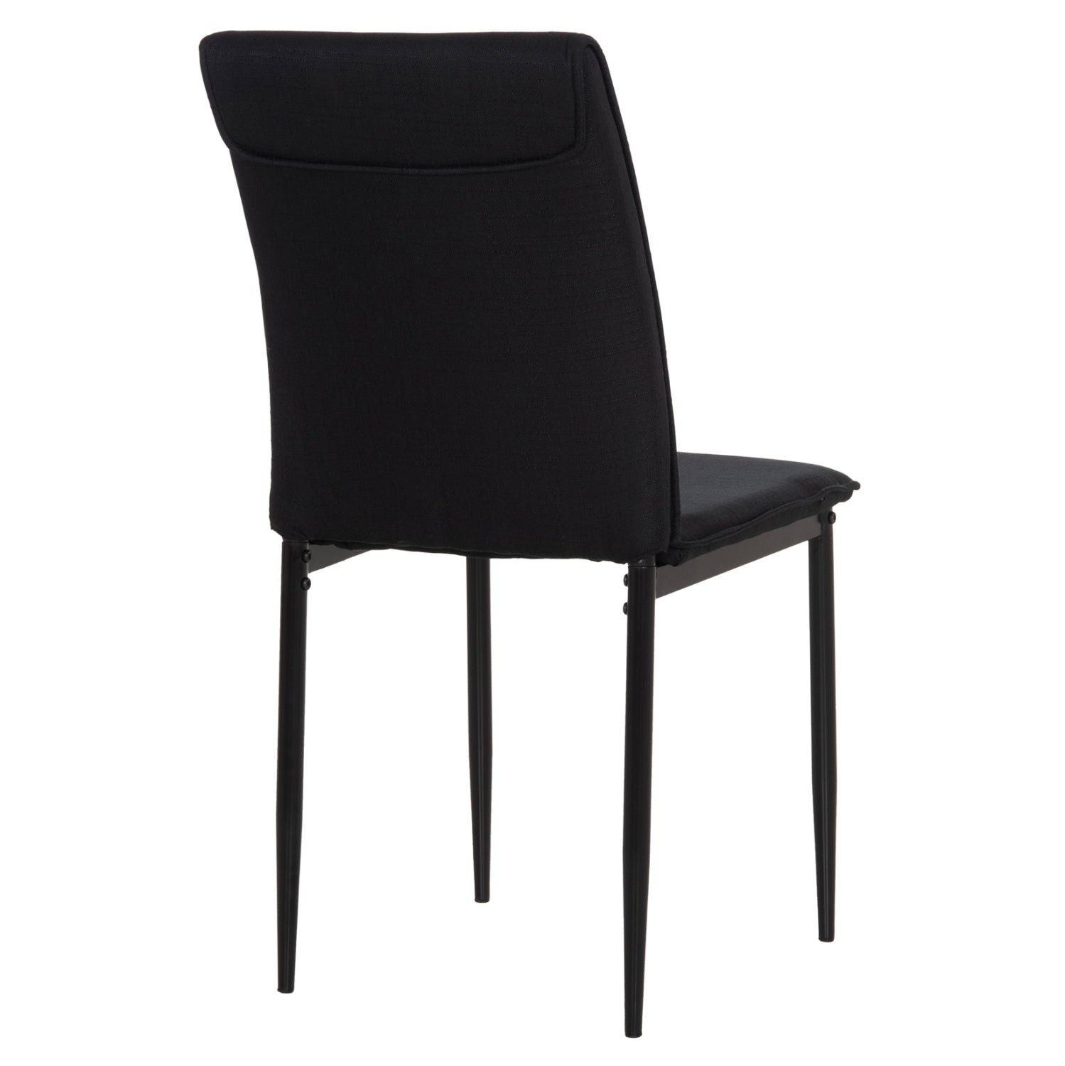 ΚΑΡΕΚΛΑ ΤΡΑΠΕΖΑΡΙΑΣ PERKY HM18347.02 ΜΑΥΡΟ ΥΦΑΣΜΑ & ΜΕΤΑΛΛΙΚΑ ΠΟΔΙΑ 44x60x87Υεκ