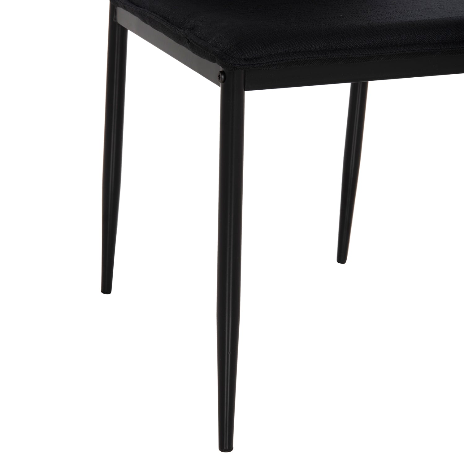ΚΑΡΕΚΛΑ ΤΡΑΠΕΖΑΡΙΑΣ PERKY HM18347.02 ΜΑΥΡΟ ΥΦΑΣΜΑ & ΜΕΤΑΛΛΙΚΑ ΠΟΔΙΑ 44x60x87Υεκ