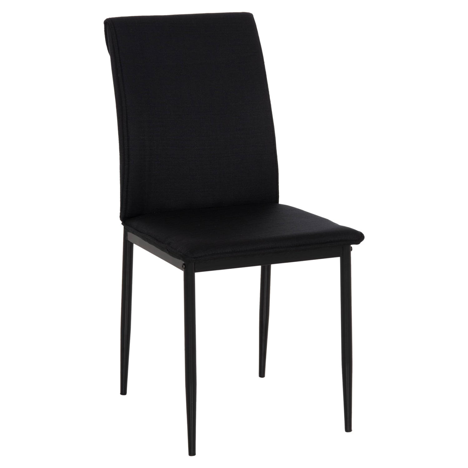ΚΑΡΕΚΛΑ ΤΡΑΠΕΖΑΡΙΑΣ PERKY HM18347.02 ΜΑΥΡΟ ΥΦΑΣΜΑ & ΜΕΤΑΛΛΙΚΑ ΠΟΔΙΑ 44x60x87Υεκ