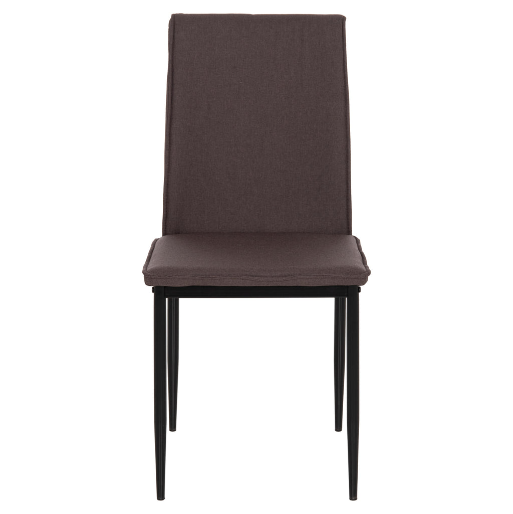 ΚΑΡΕΚΛΑ ΤΡΑΠΕΖΑΡΙΑΣ PERKY HM18347.03 ΚΑΦΕ ΥΦΑΣΜΑ-ΜΕΤΑΛ. ΠΟΔΙΑ ΜΑΥΡΑ 44x60x87Υεκ