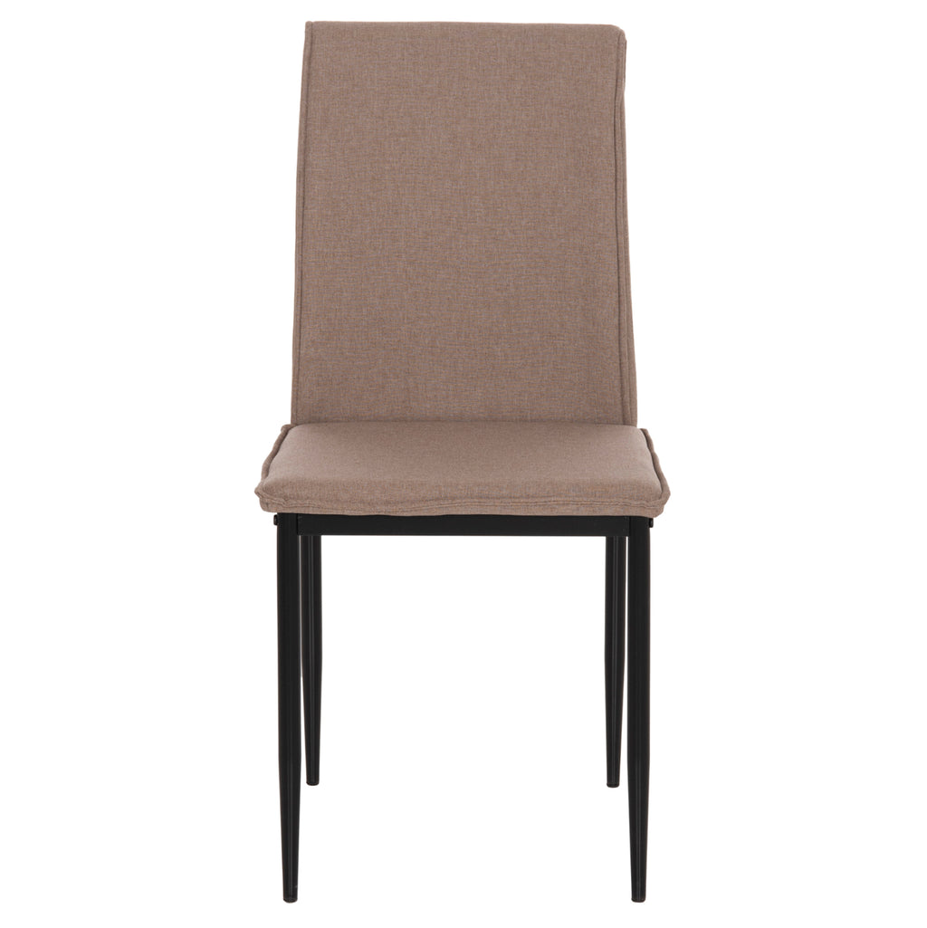 ΚΑΡΕΚΛΑ ΤΡΑΠΕΖΑΡΙΑΣ PERKY HM18347.04 ΜΠΕΖ ΥΦΑΣΜΑ-ΜΕΤΑΛ. ΠΟΔΙΑ ΜΑΥΡΑ 44x60x87Υεκ
