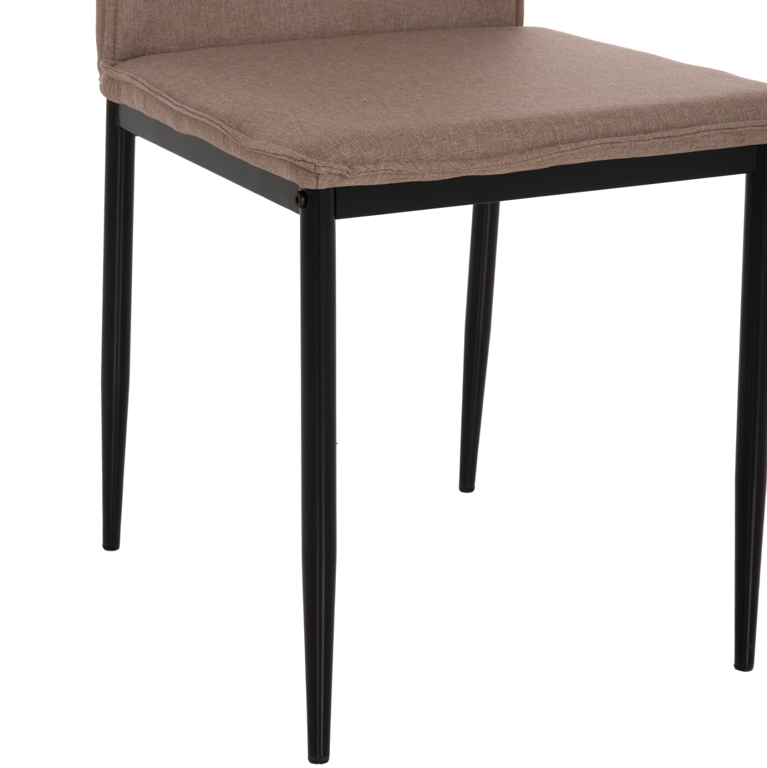 ΚΑΡΕΚΛΑ ΤΡΑΠΕΖΑΡΙΑΣ PERKY HM18347.04 ΜΠΕΖ ΥΦΑΣΜΑ-ΜΕΤΑΛ. ΠΟΔΙΑ ΜΑΥΡΑ 44x60x87Υεκ